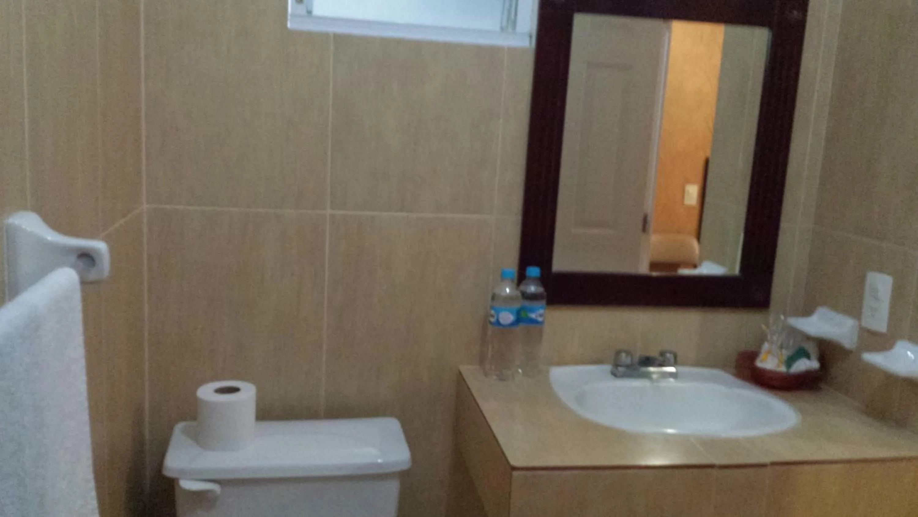 Bathroom in Hotel Anber