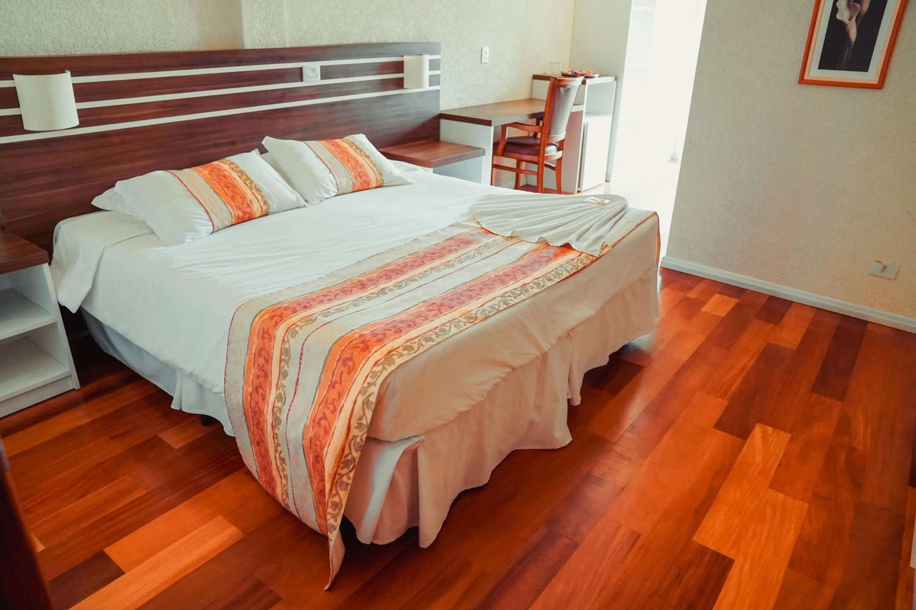 Bed in Hotel Imperial de Quatro Barras