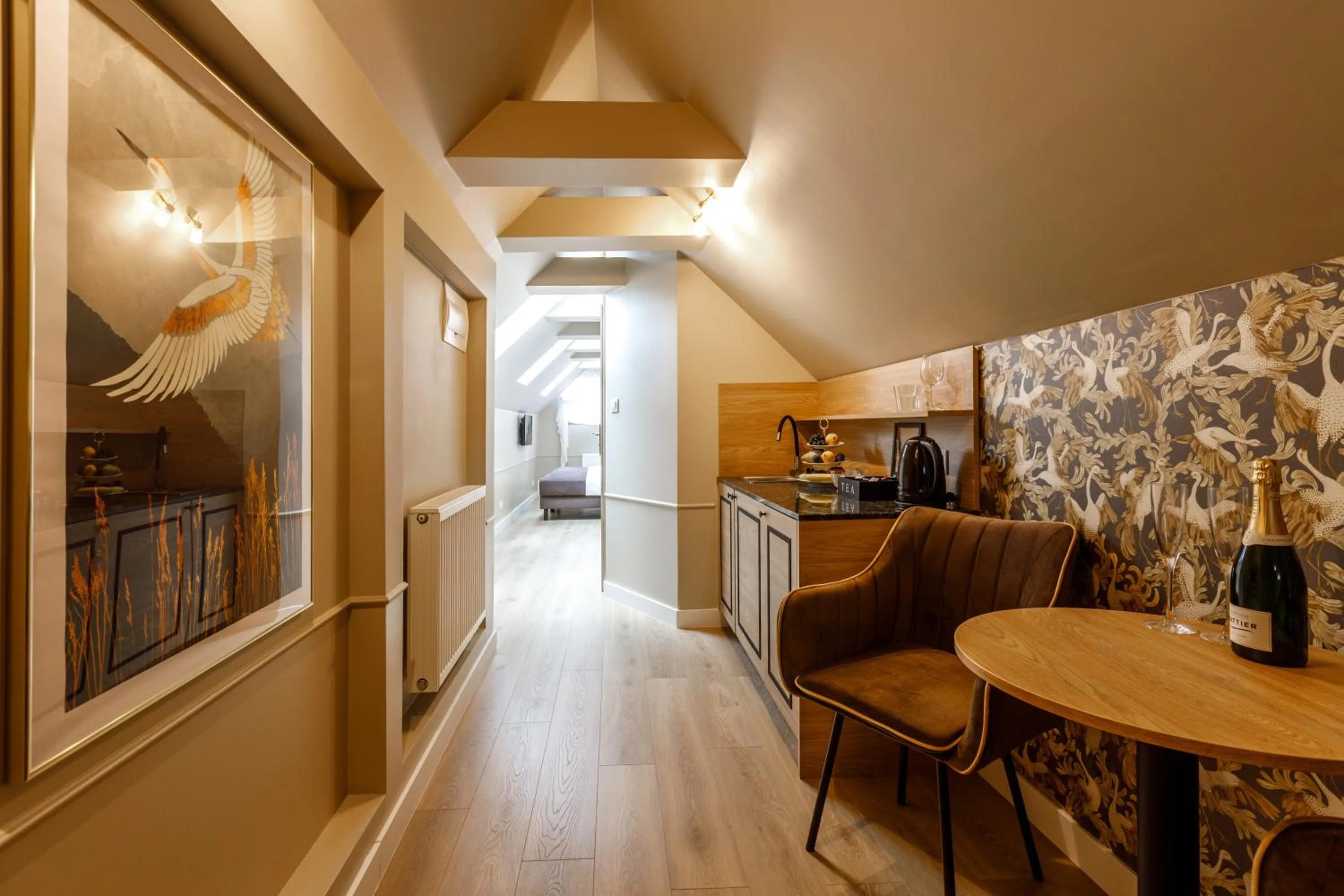 Seating area in AR Apartamenty