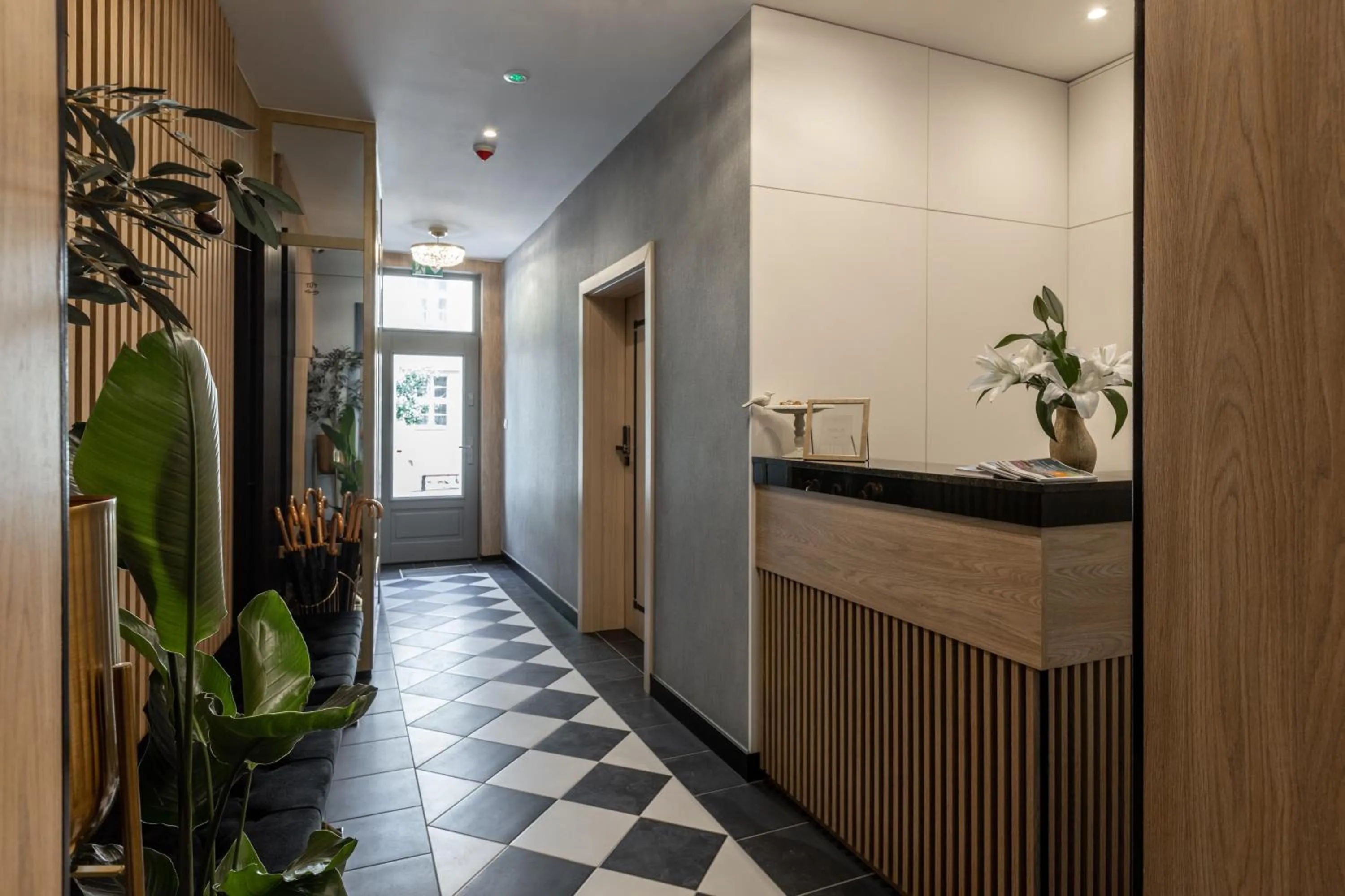 Lobby or reception in AR Apartamenty