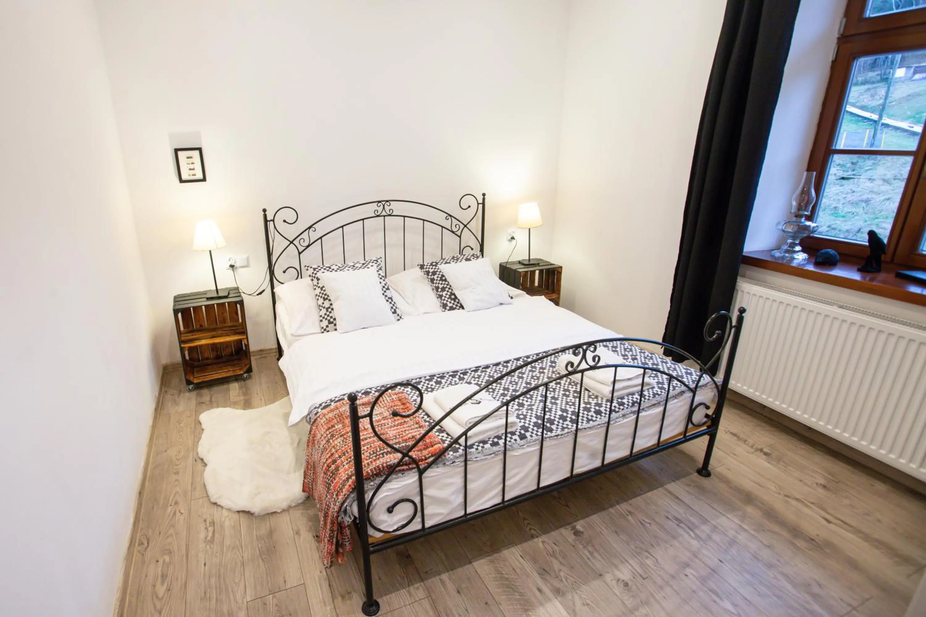 Bed in Apartamenty Stacja Kasina