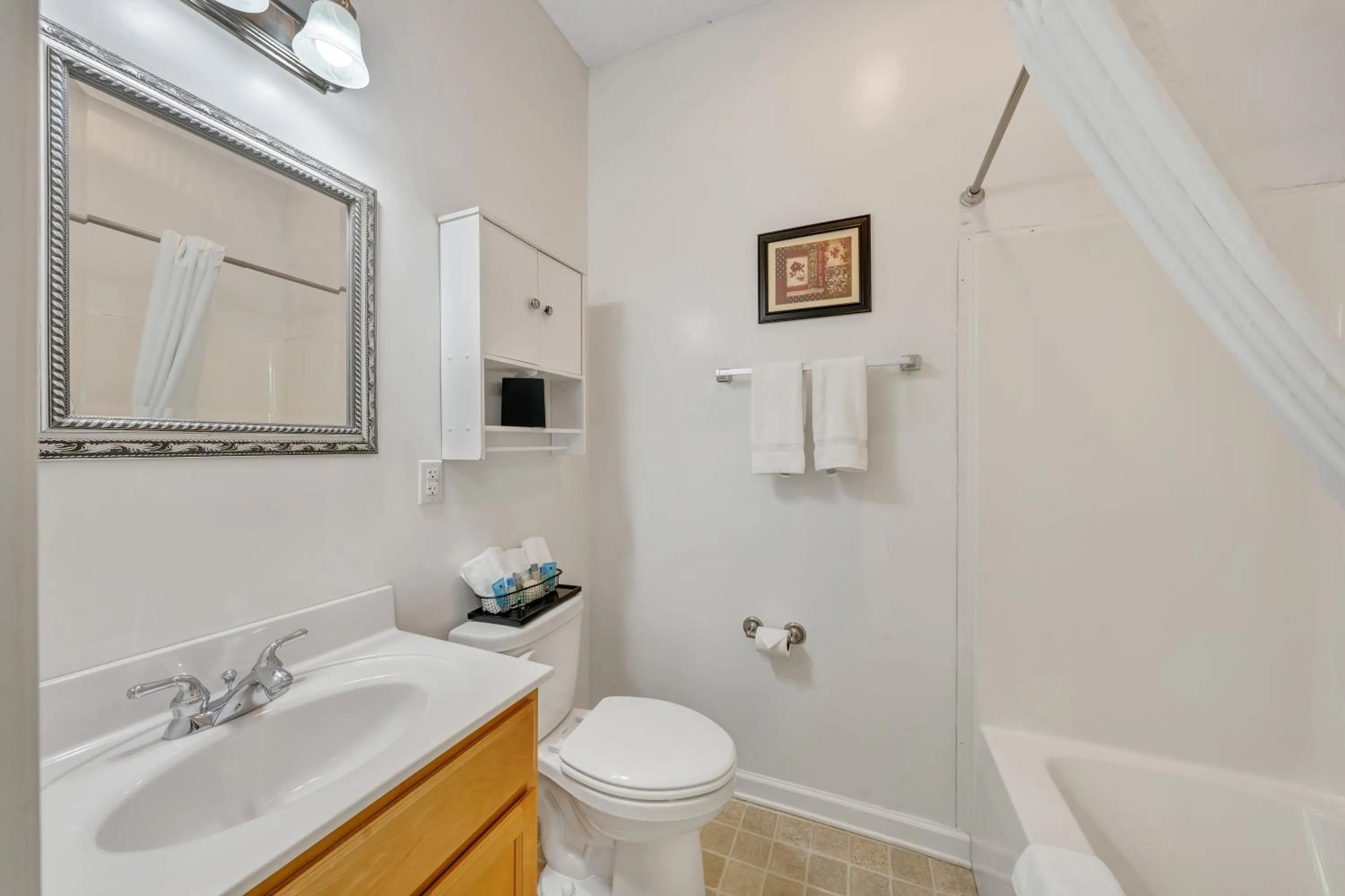 Bathroom in Halesford Harbour Resort - Smith Mountain Lake