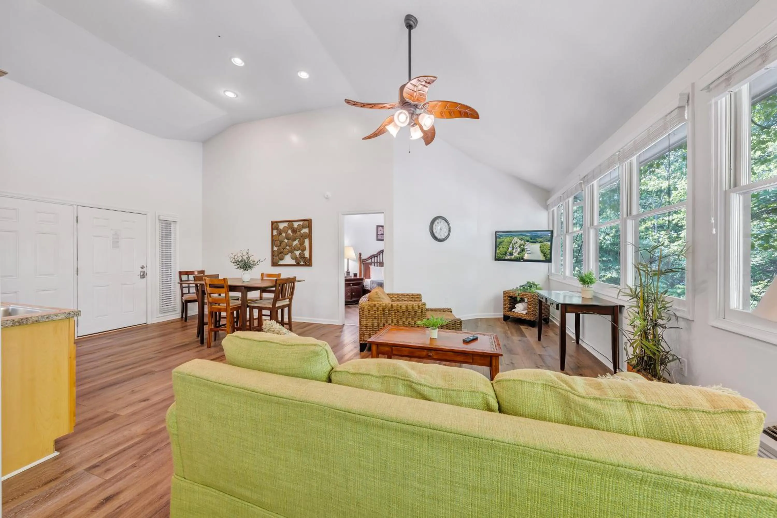 Living room in Halesford Harbour Resort - Smith Mountain Lake