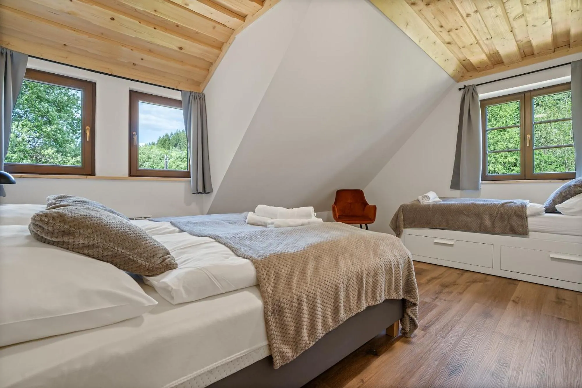 Bed in Dvě chalupy - Velké Karlovice