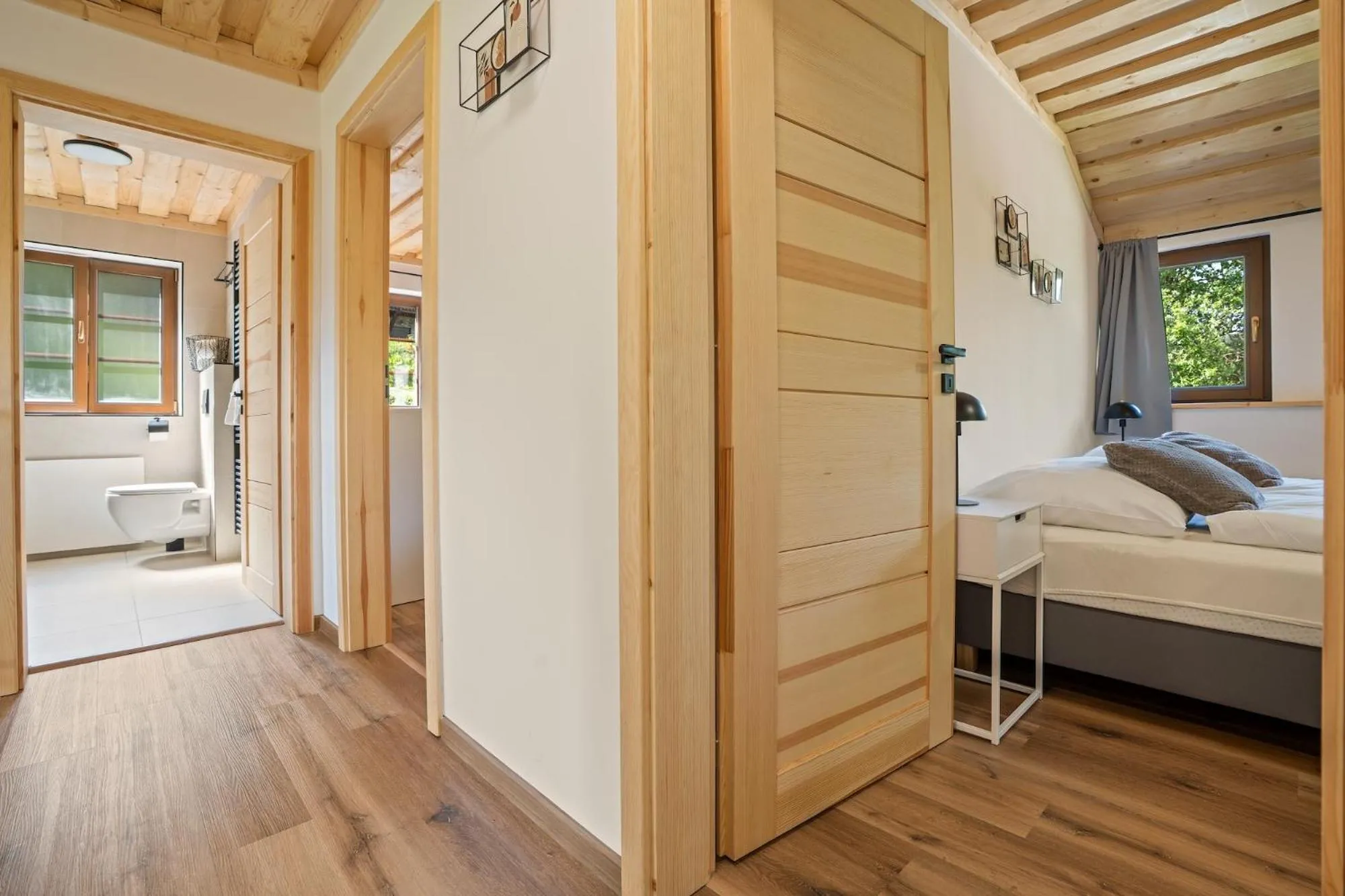 Photo of the whole room, Bed in Dvě chalupy - Velké Karlovice
