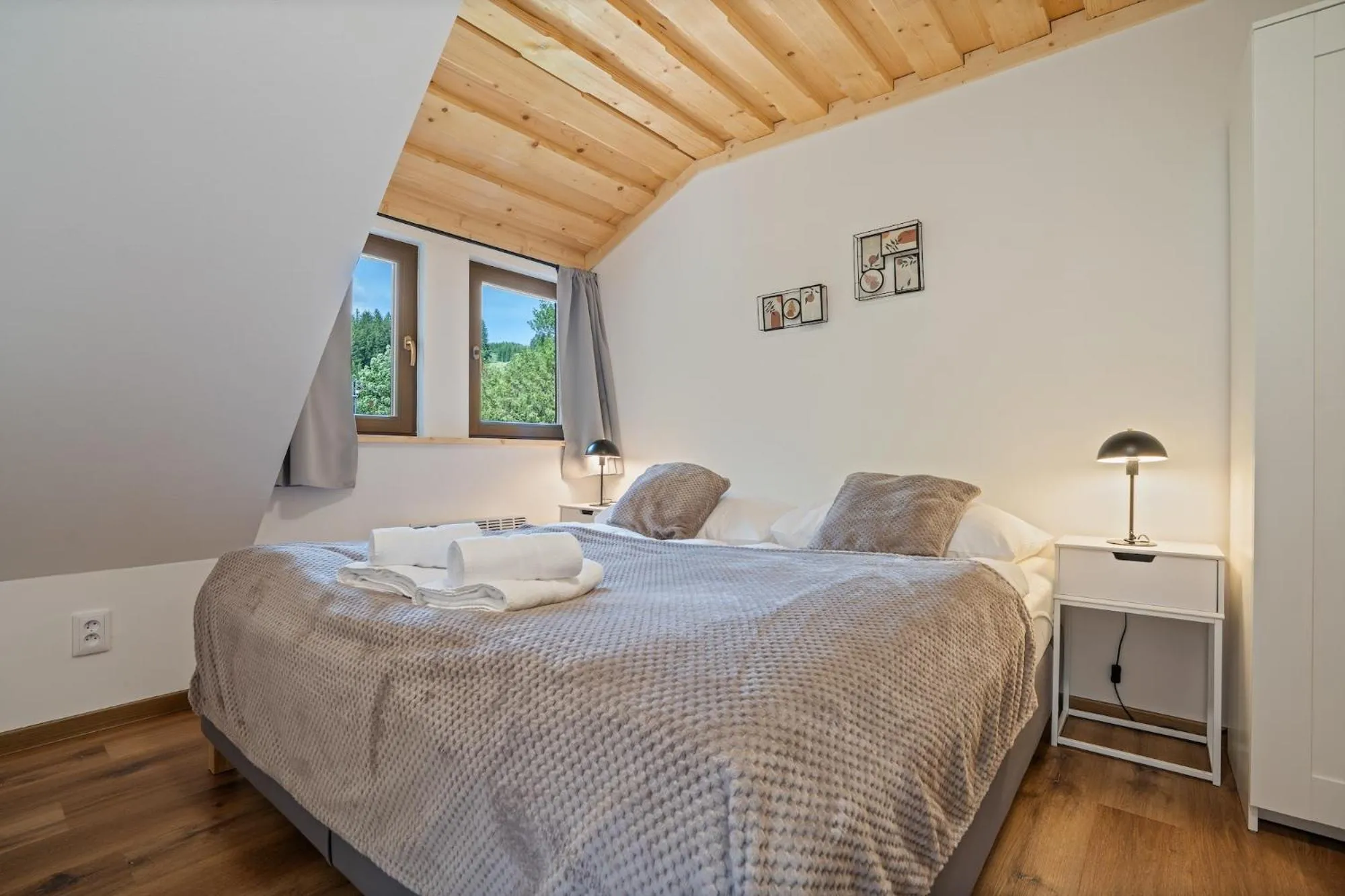 Bed in Dvě chalupy - Velké Karlovice