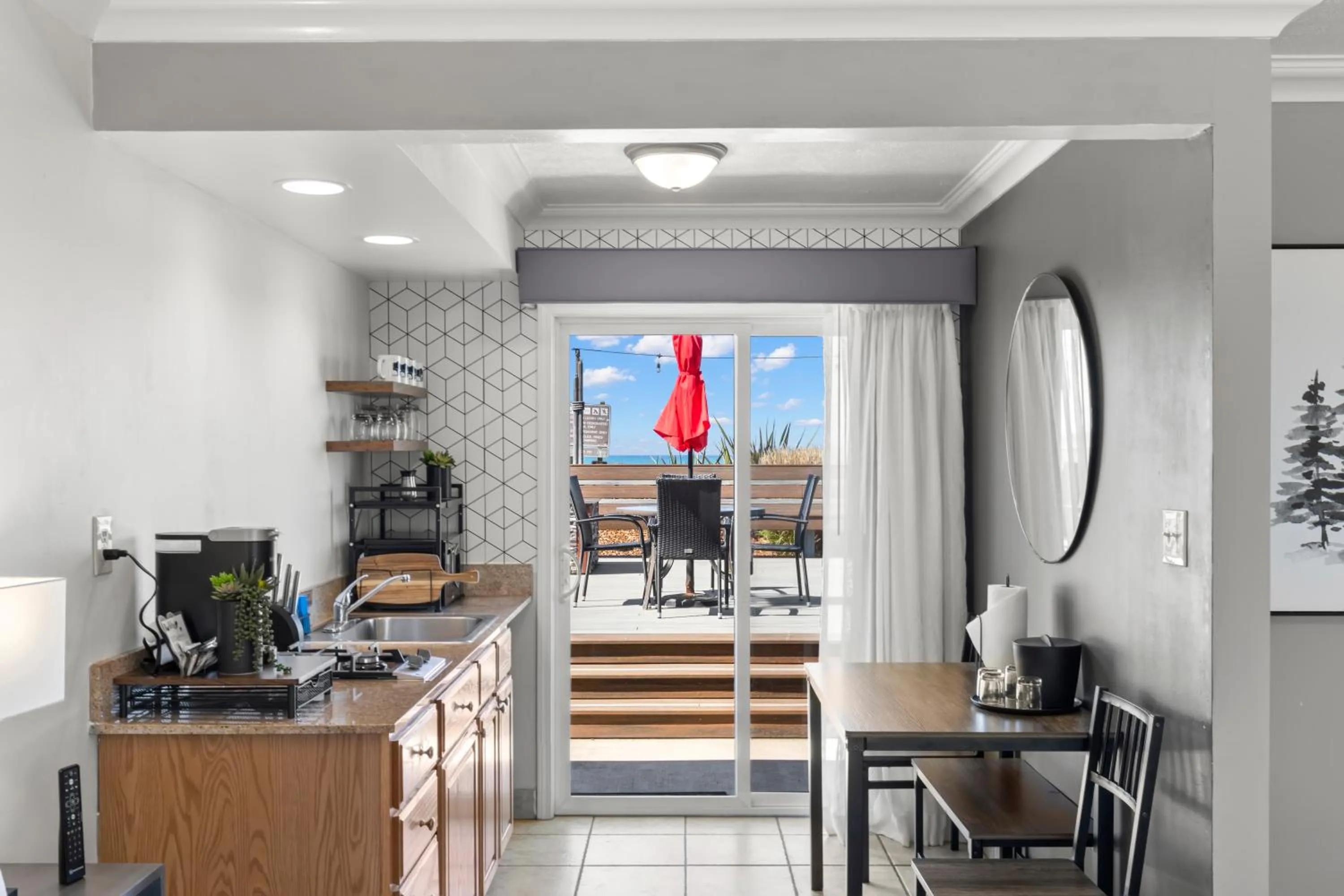 View (from property/room) in Beachcomber Motel