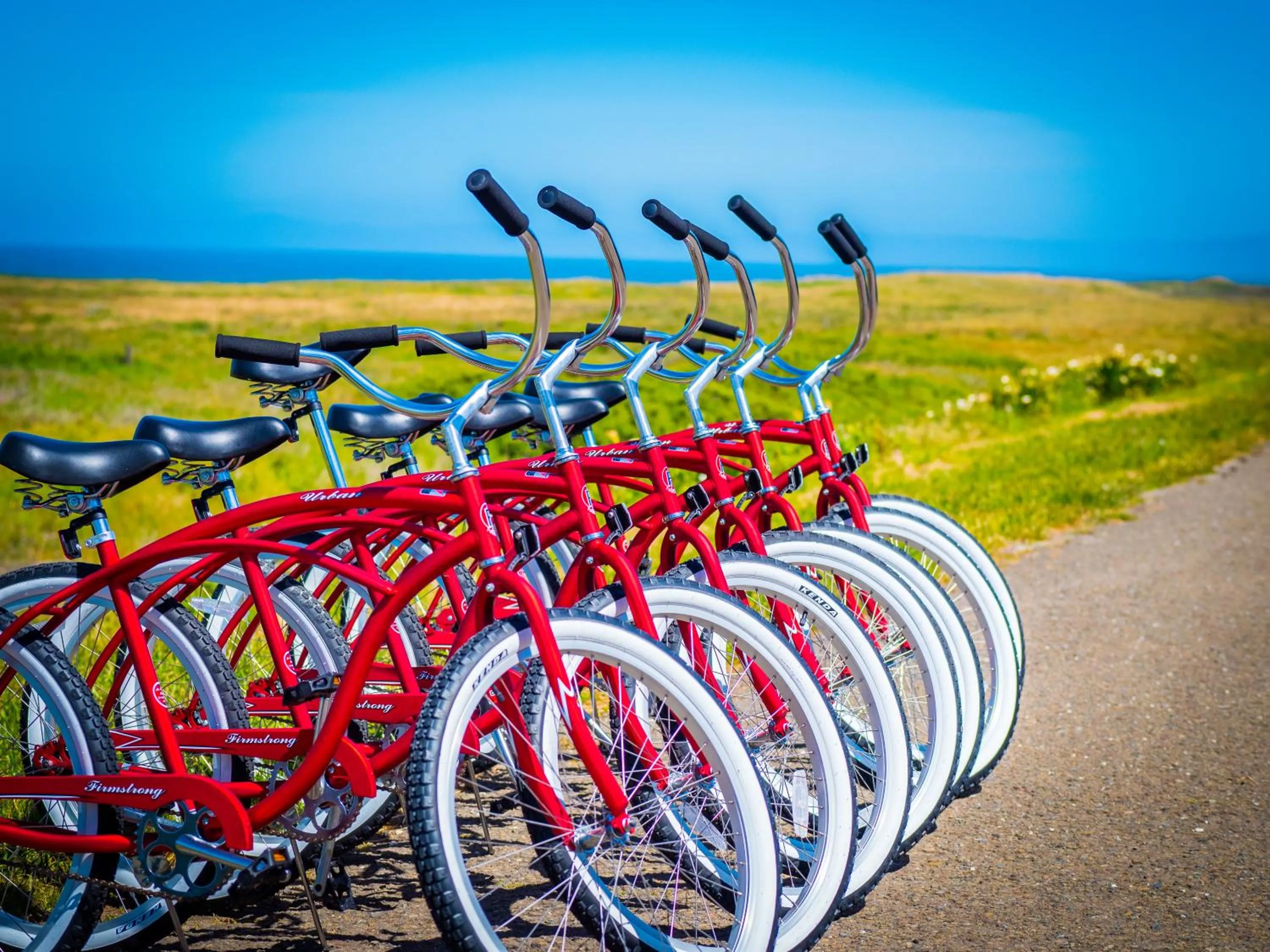 Cycling in Surf and Sand Lodge