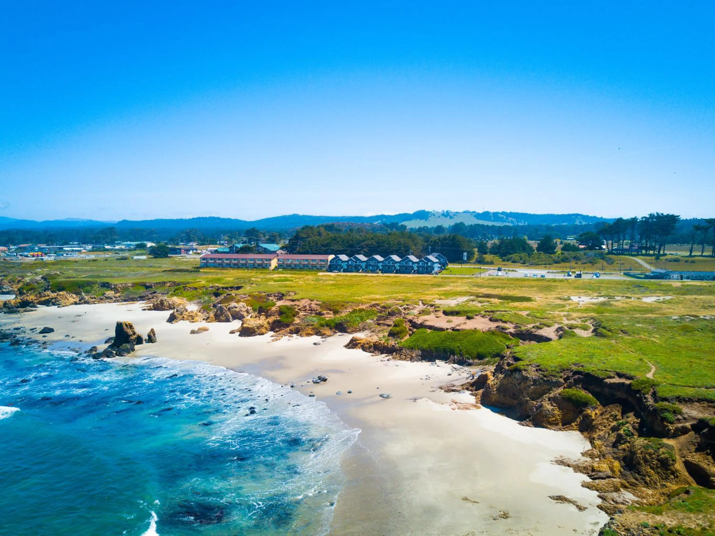 Natural landscape in Surf and Sand Lodge
