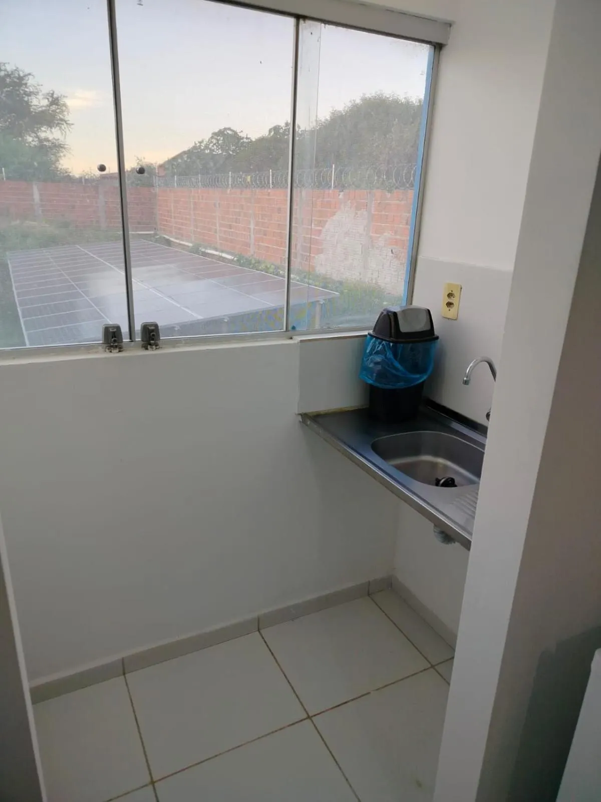 Kitchen or kitchenette in Pousada Vovó Haidê