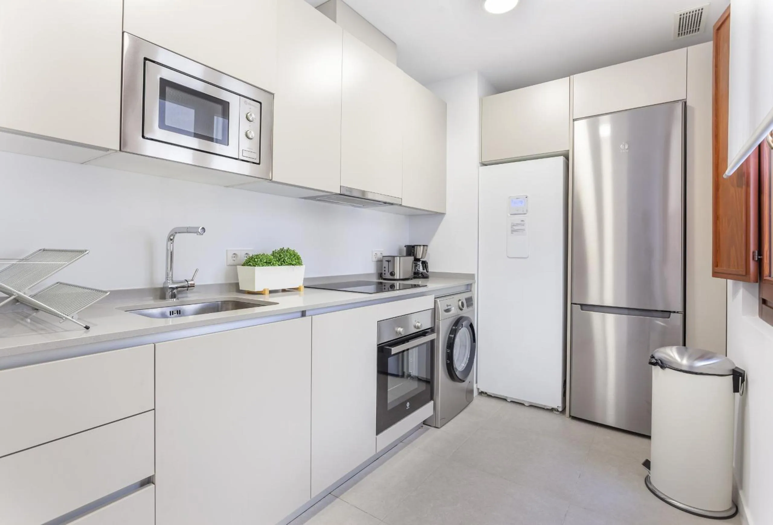 Kitchen or kitchenette in Bellas Artes en Madrid
