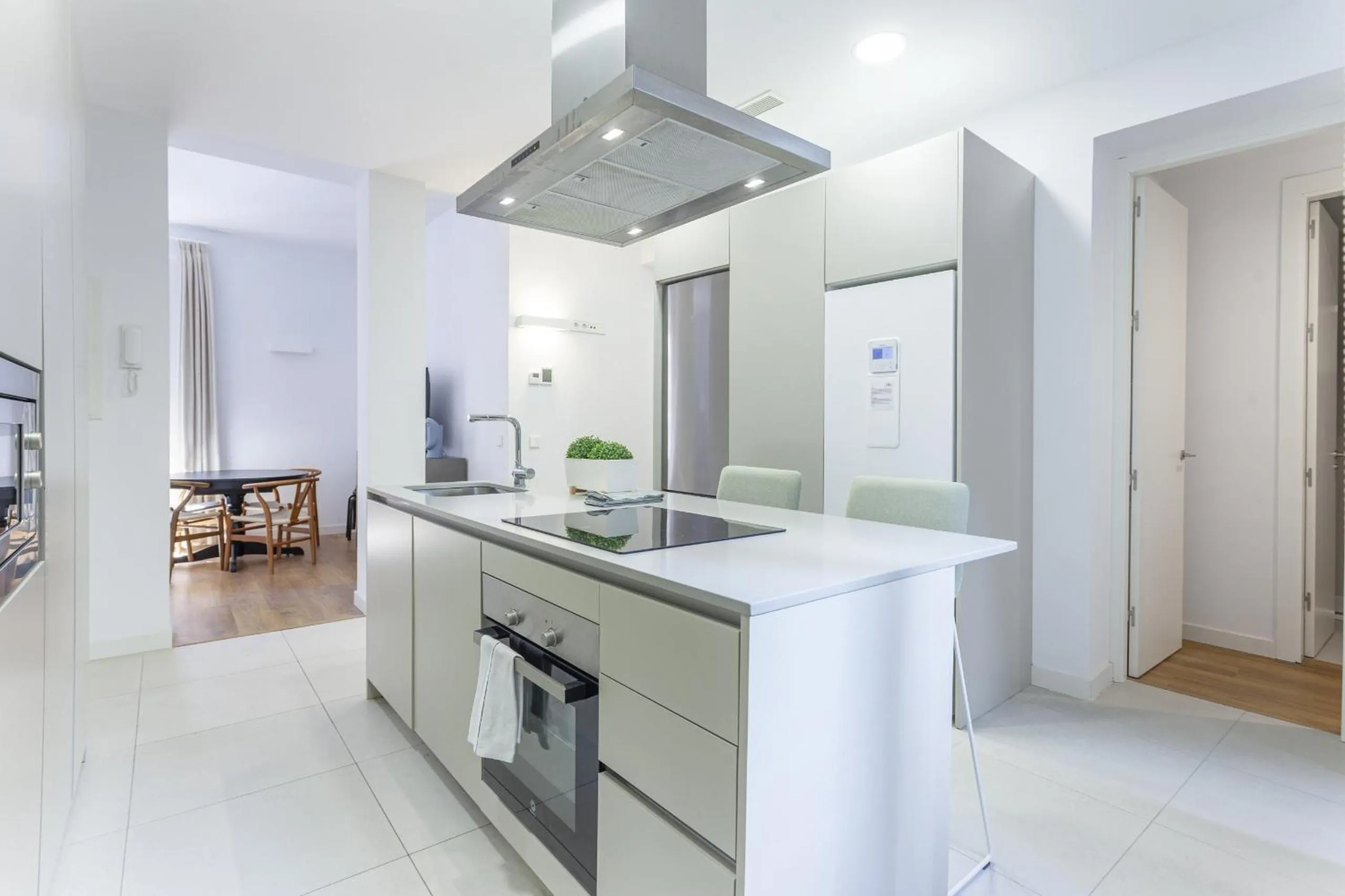 Kitchen or kitchenette in Bellas Artes en Madrid