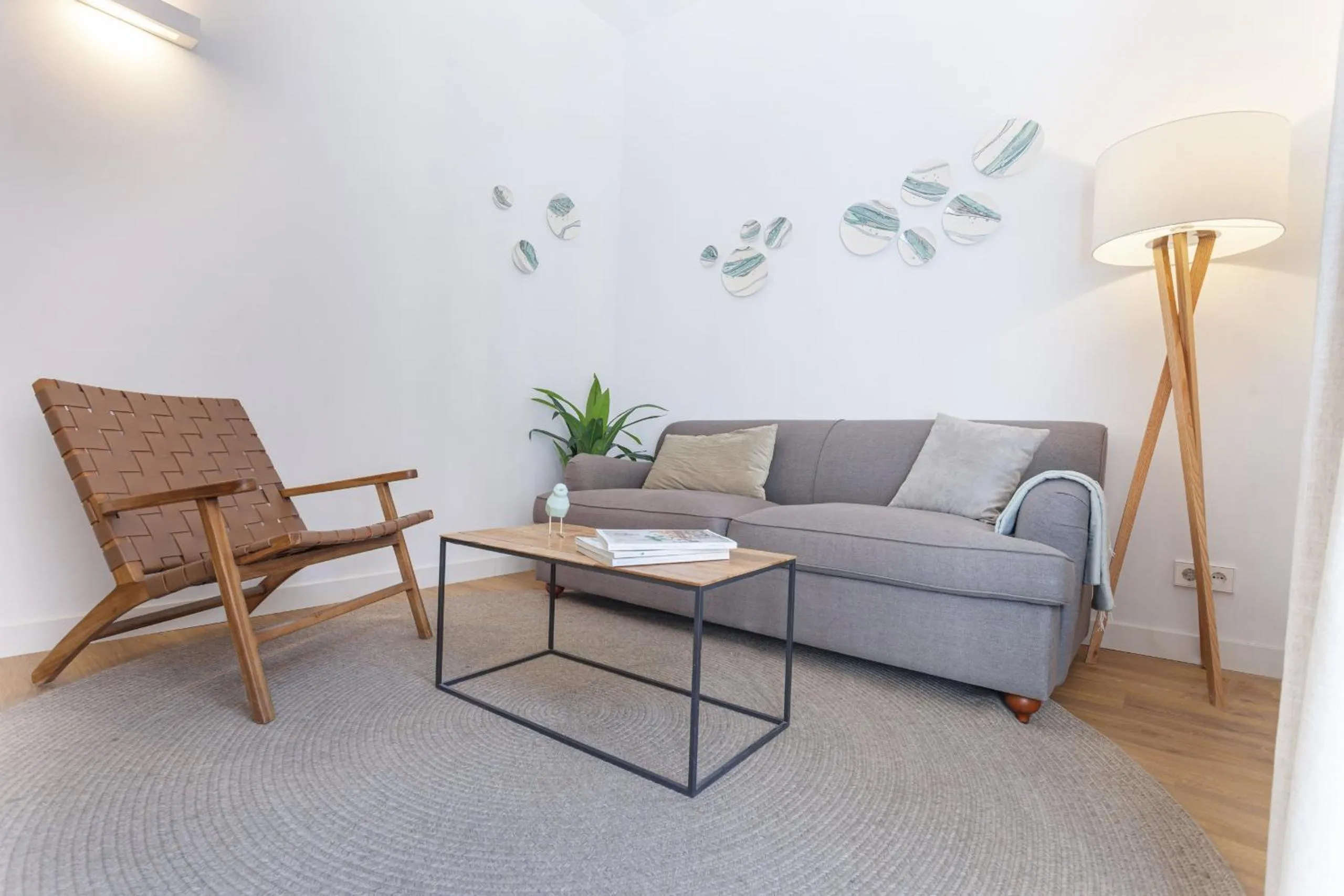 Communal lounge/ TV room in Bellas Artes en Madrid