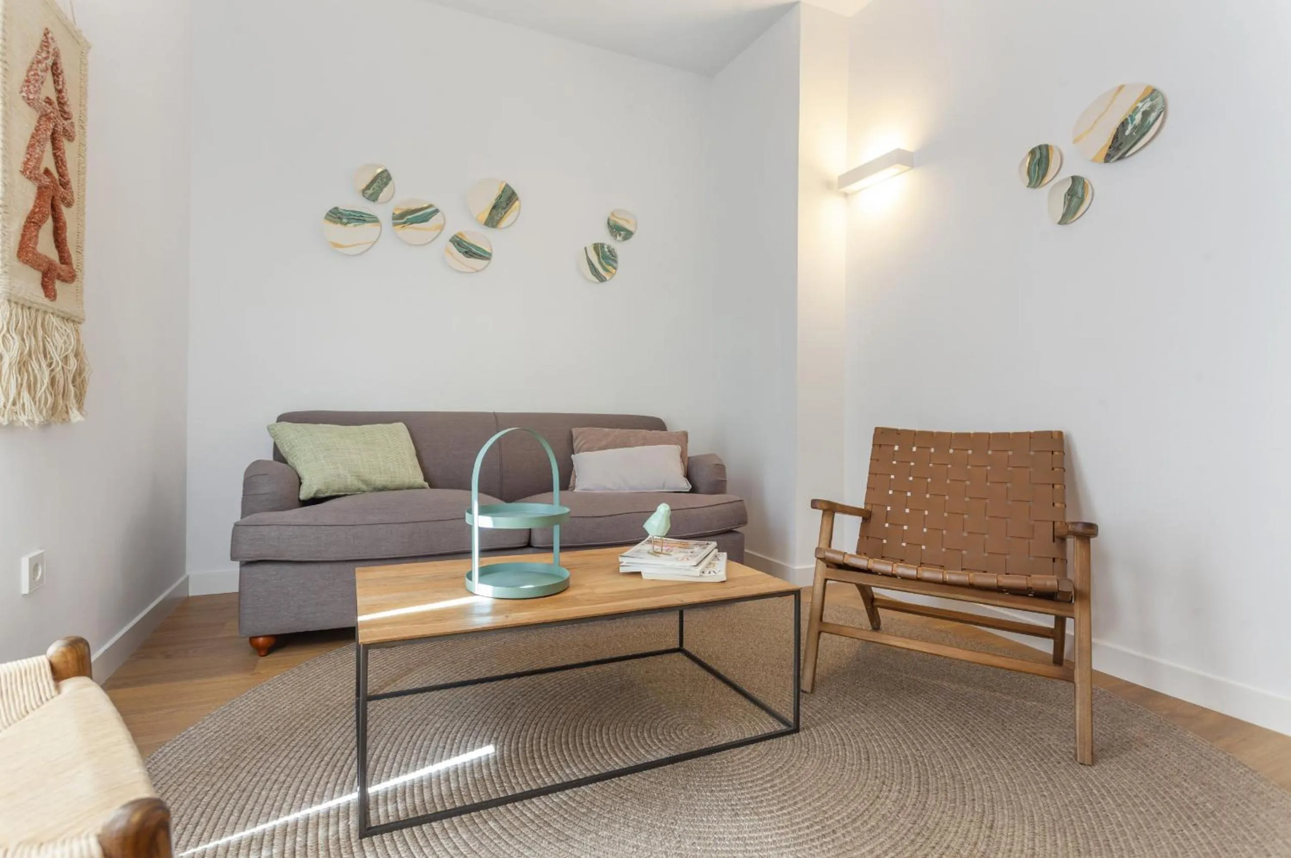 Communal lounge/ TV room in Bellas Artes en Madrid