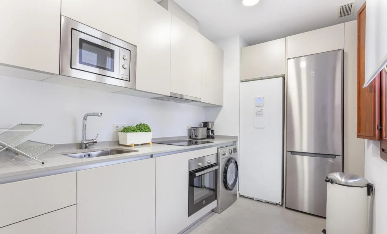 Kitchen or kitchenette in Bellas Artes en Madrid