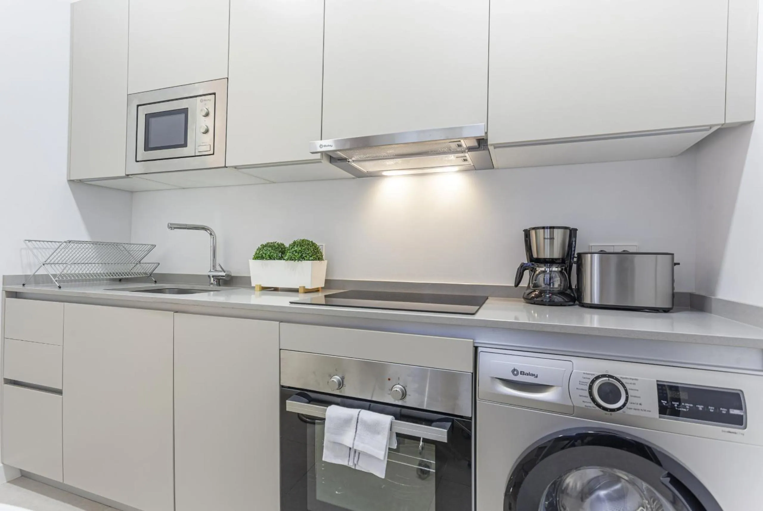 Kitchen or kitchenette in Bellas Artes en Madrid
