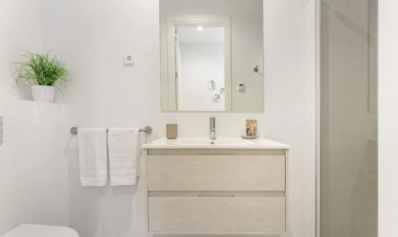 Bathroom in Bellas Artes en Madrid