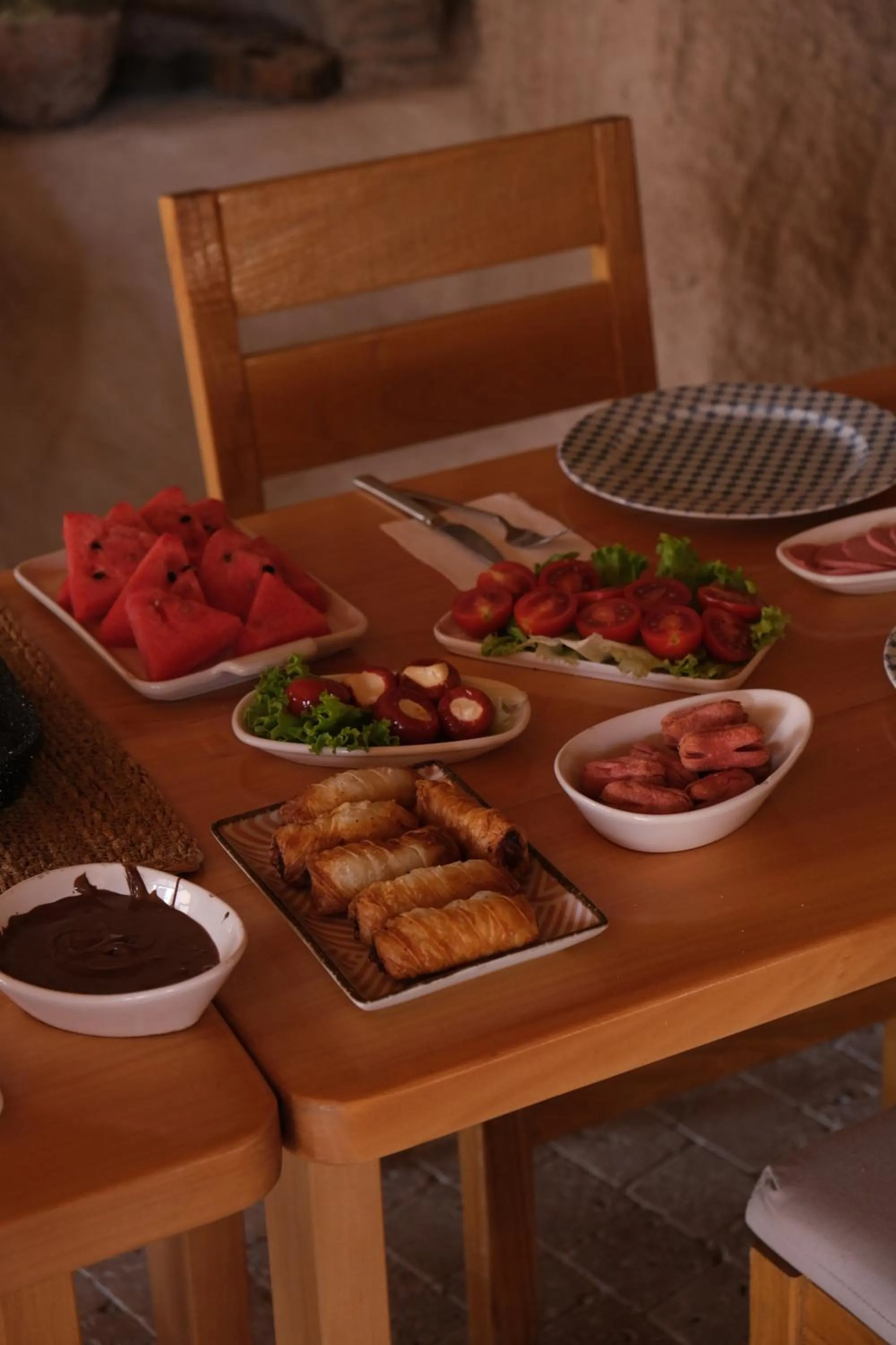 Breakfast in Pinhan Cave Suites