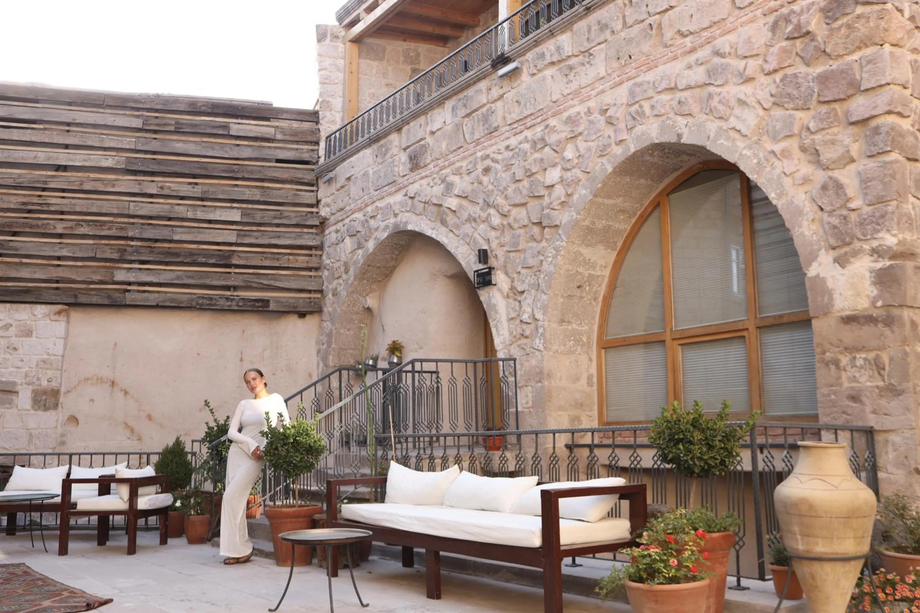 Balcony/Terrace in Pinhan Cave Suites