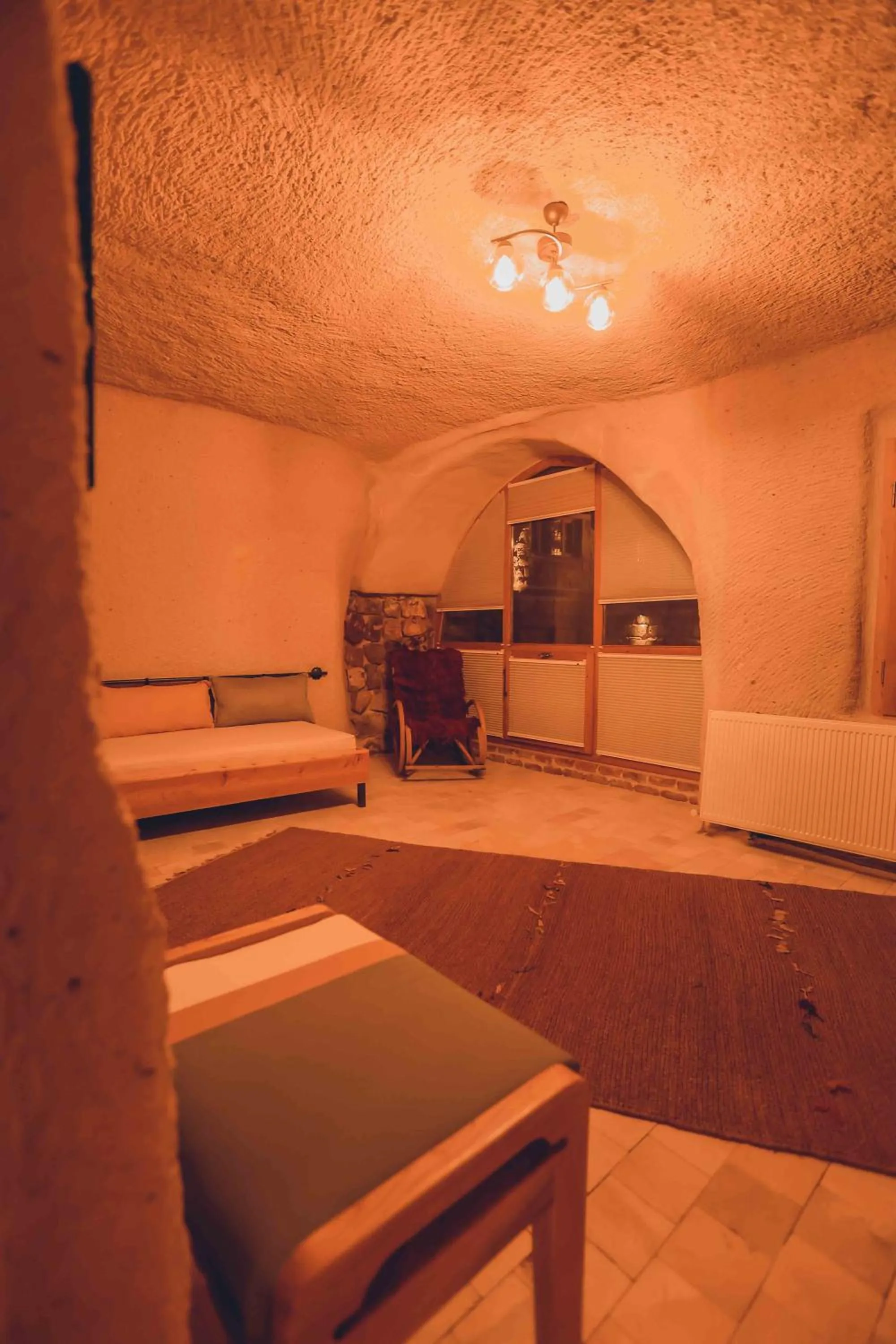 Seating area in Pinhan Cave Suites