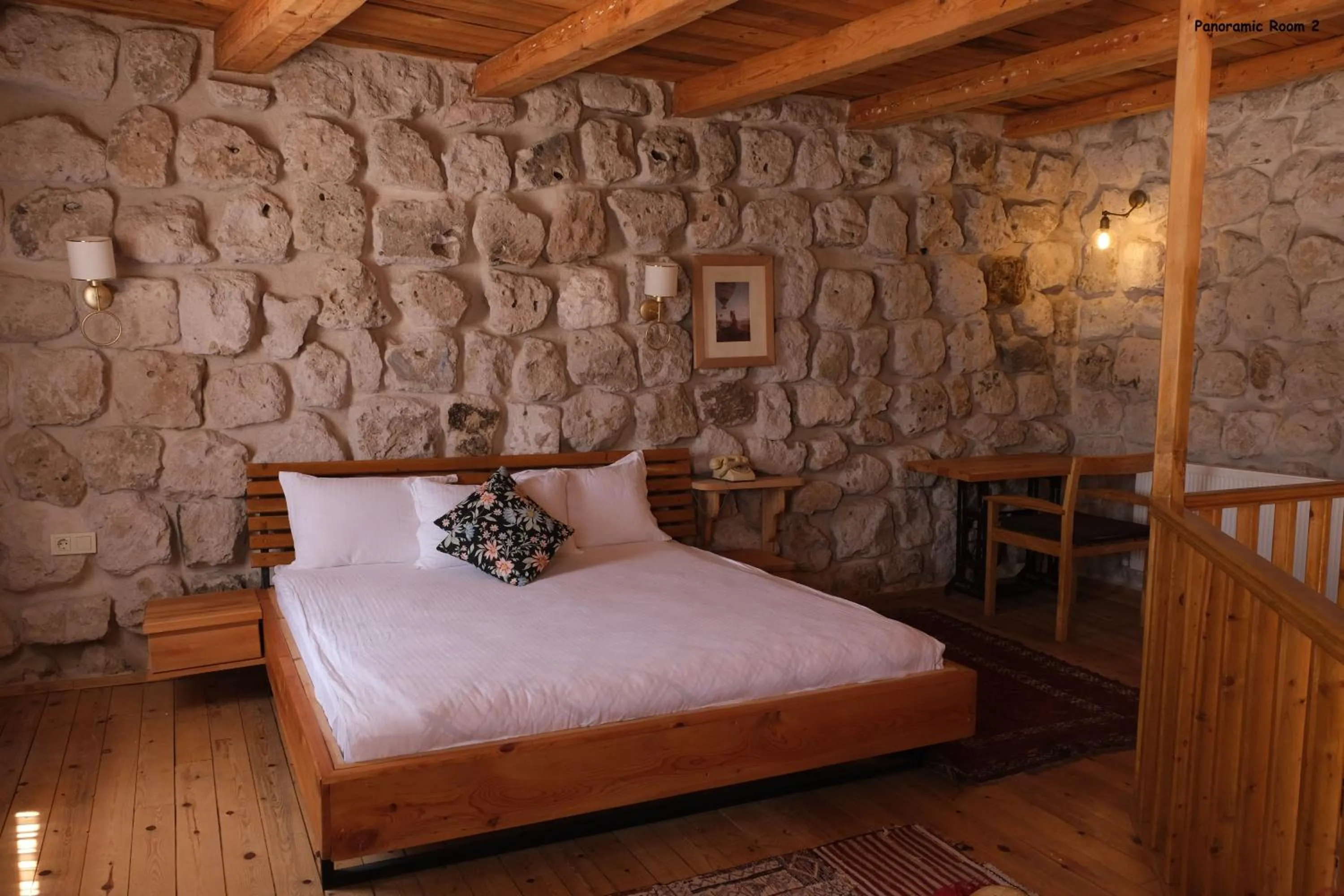 Bed in Pinhan Cave Suites