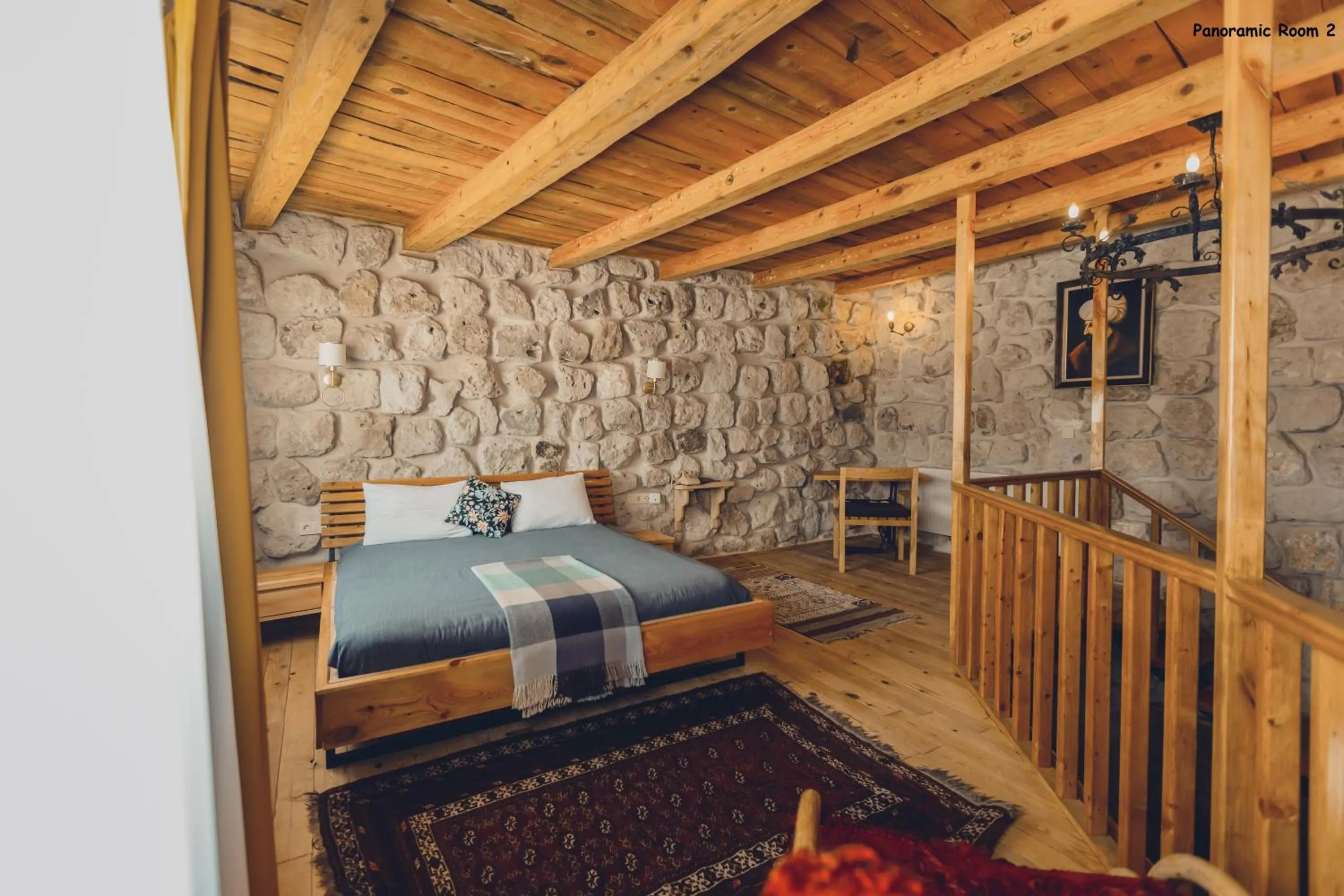 Bed in Pinhan Cave Suites