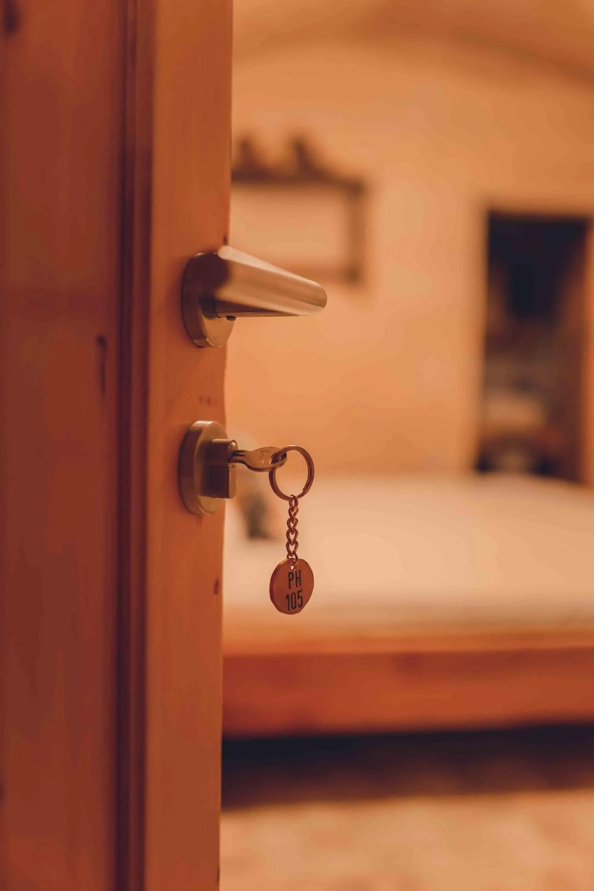 Bed in Pinhan Cave Suites