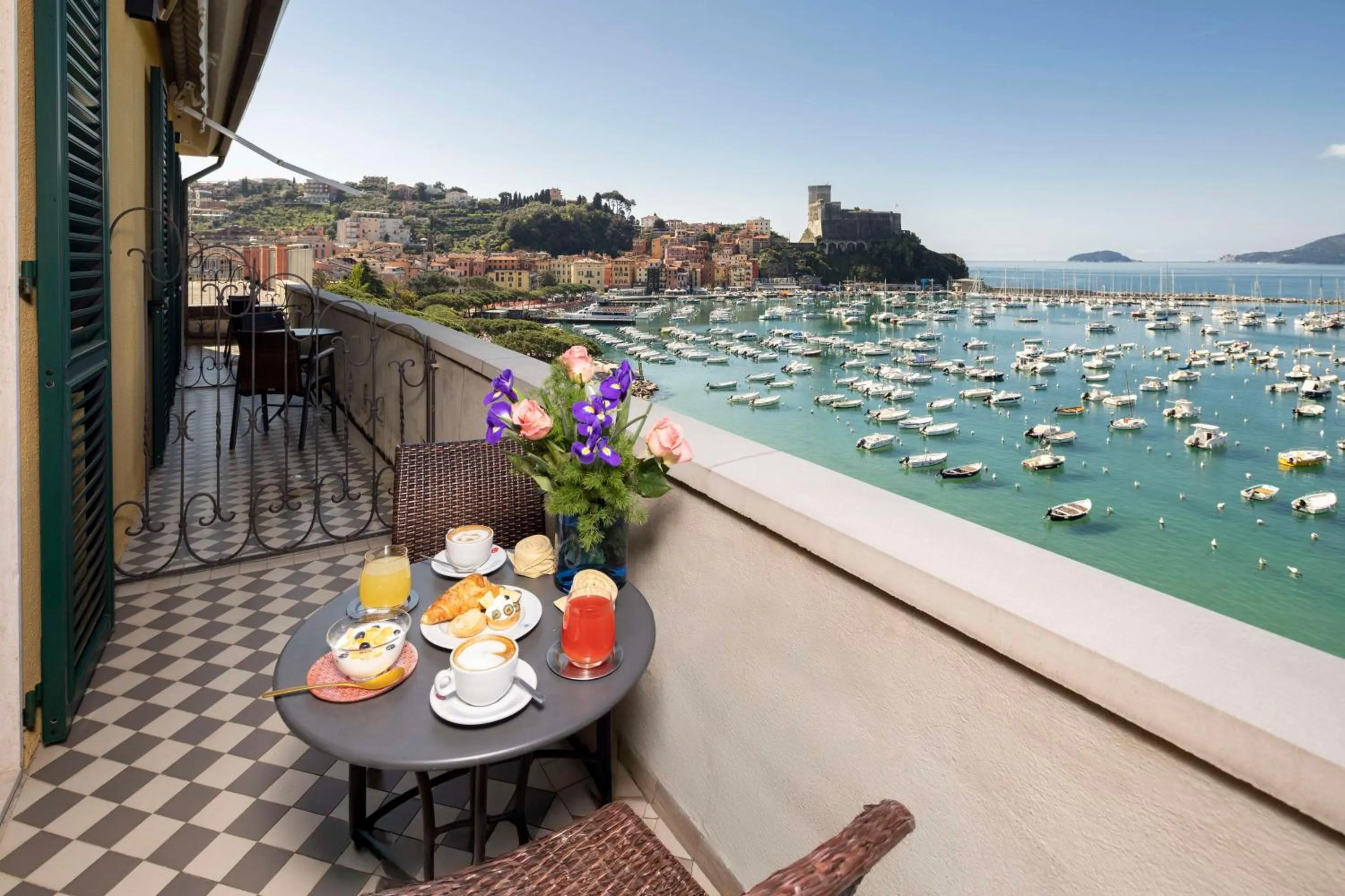 Balcony/Terrace in Hotel Shelley e delle Palme, BW Signature Collection