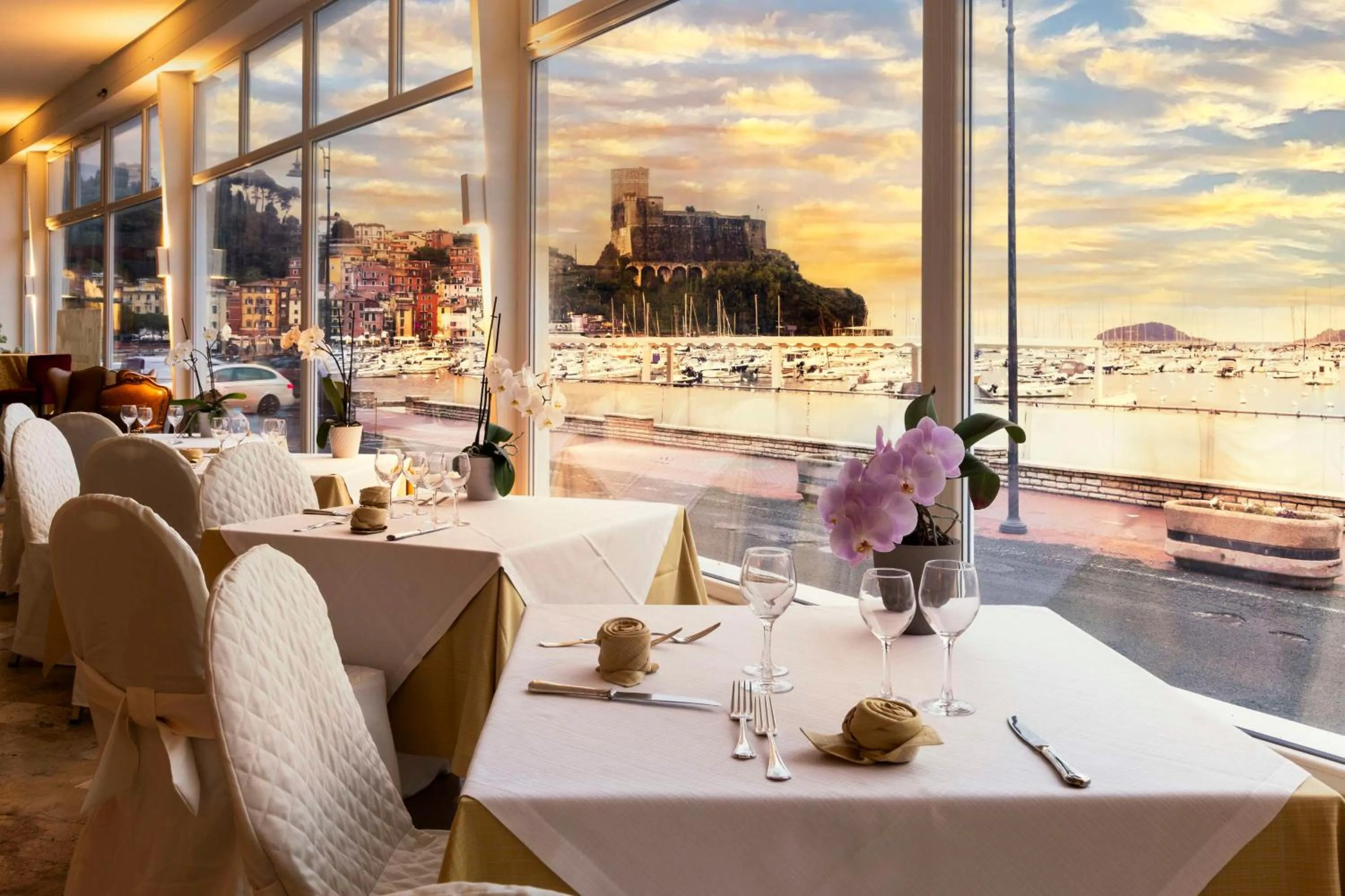 Restaurant/places to eat in Hotel Shelley e delle Palme, BW Signature Collection