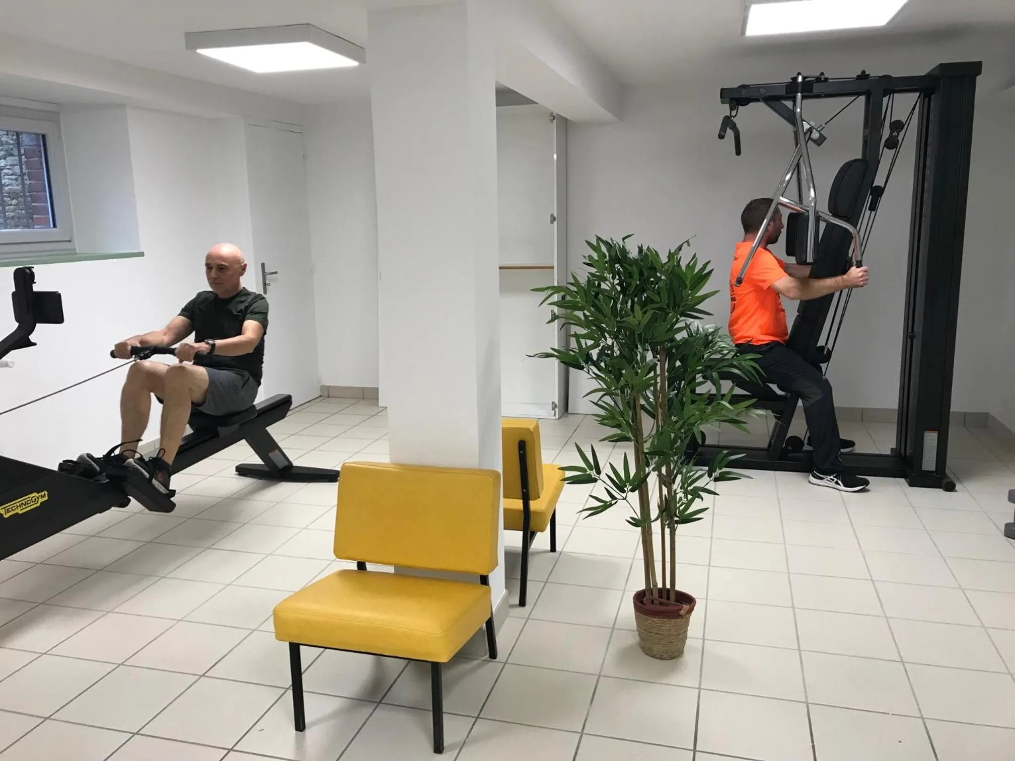 Fitness centre/facilities in Auberge Ti'gousket