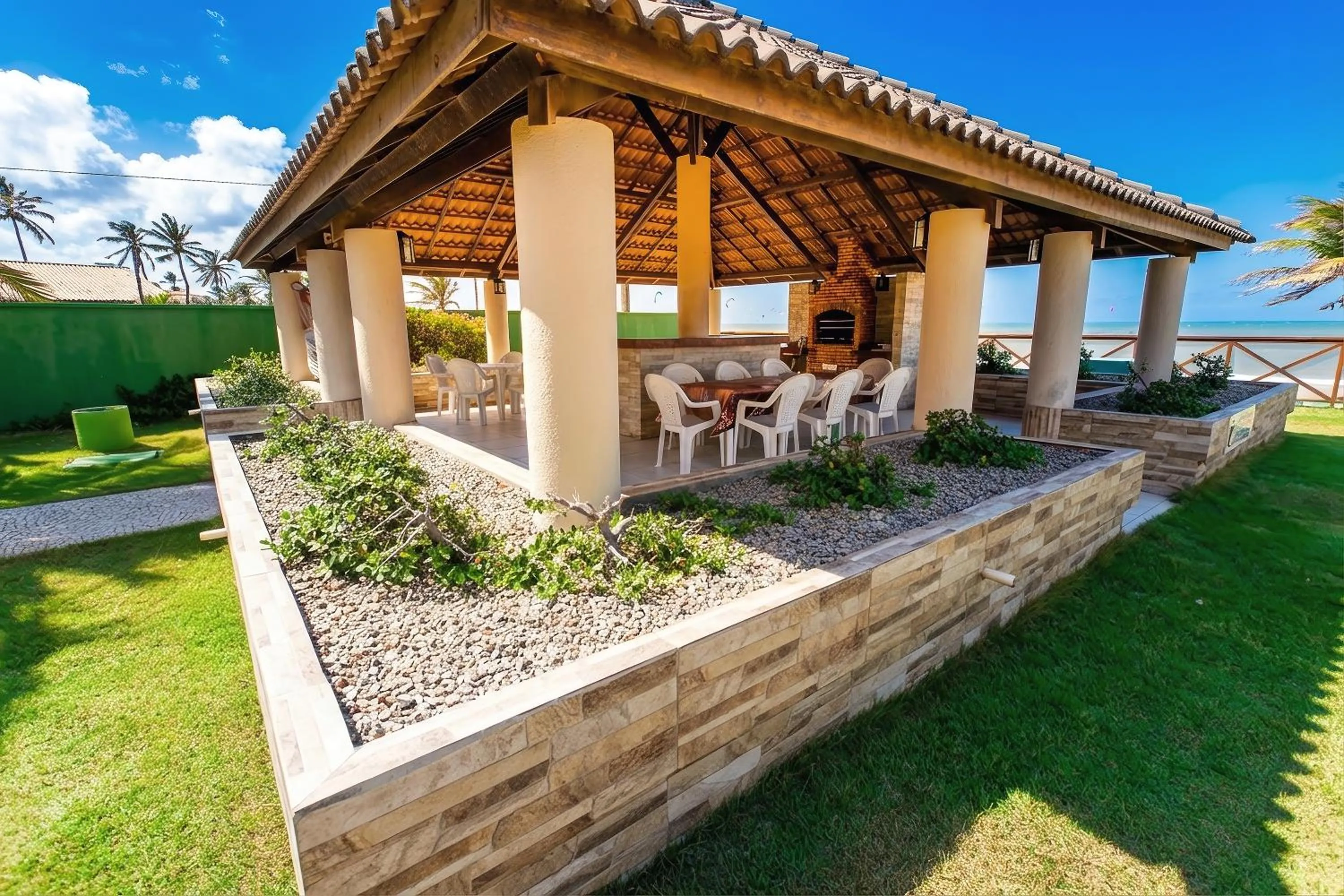 BBQ facilities in Cumbuco Ocean View