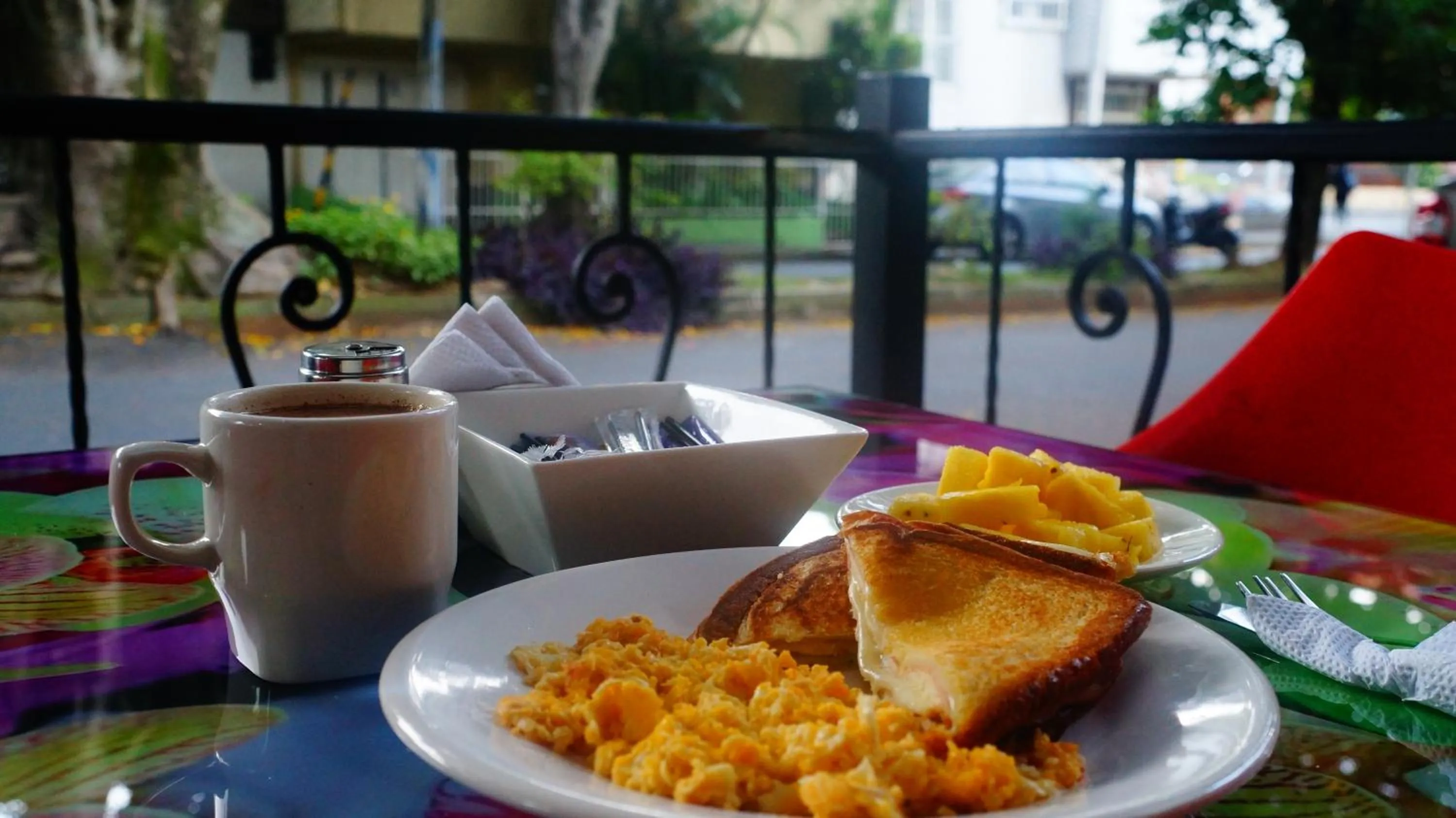 Breakfast in Hotel Verony San Joaquin