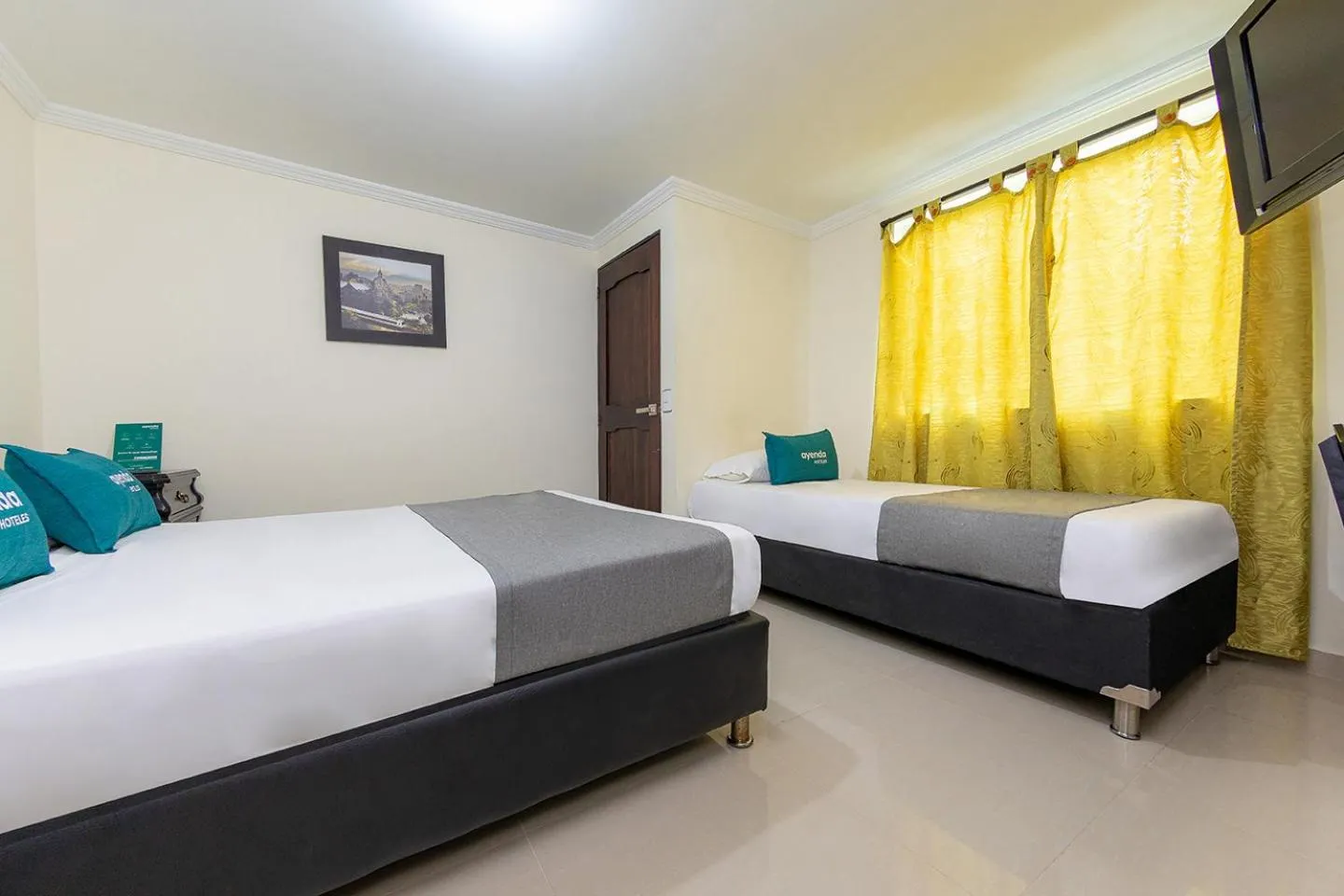 Bed in Hotel Verony San Joaquin