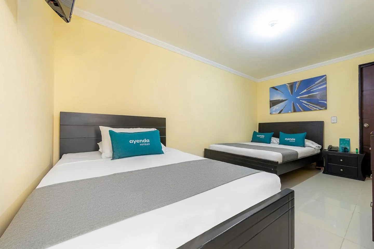 Bed in Hotel Verony San Joaquin