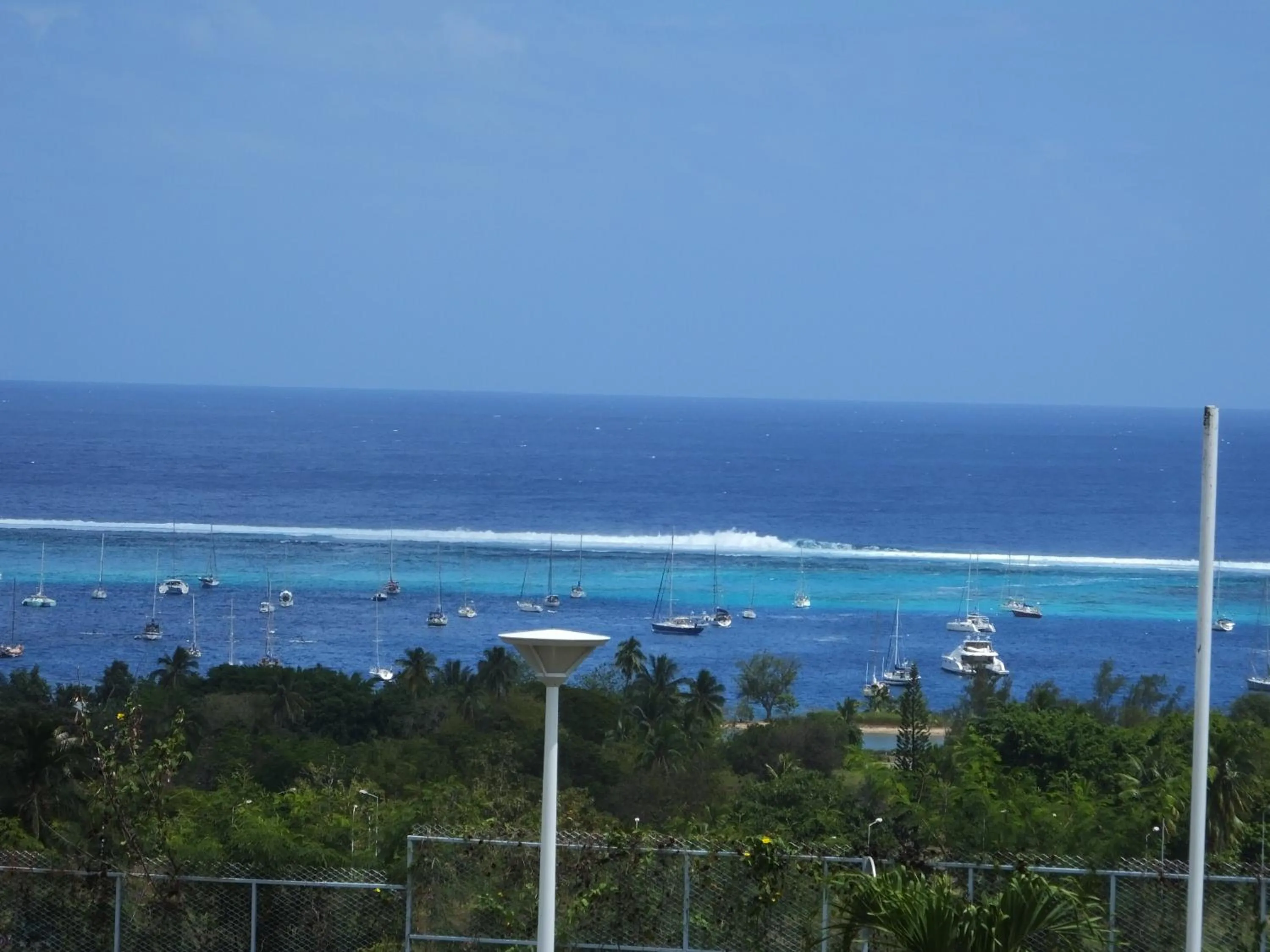 Sea view in Tiki Hôtel - Hôtel d'application du Lycée de Tahiti