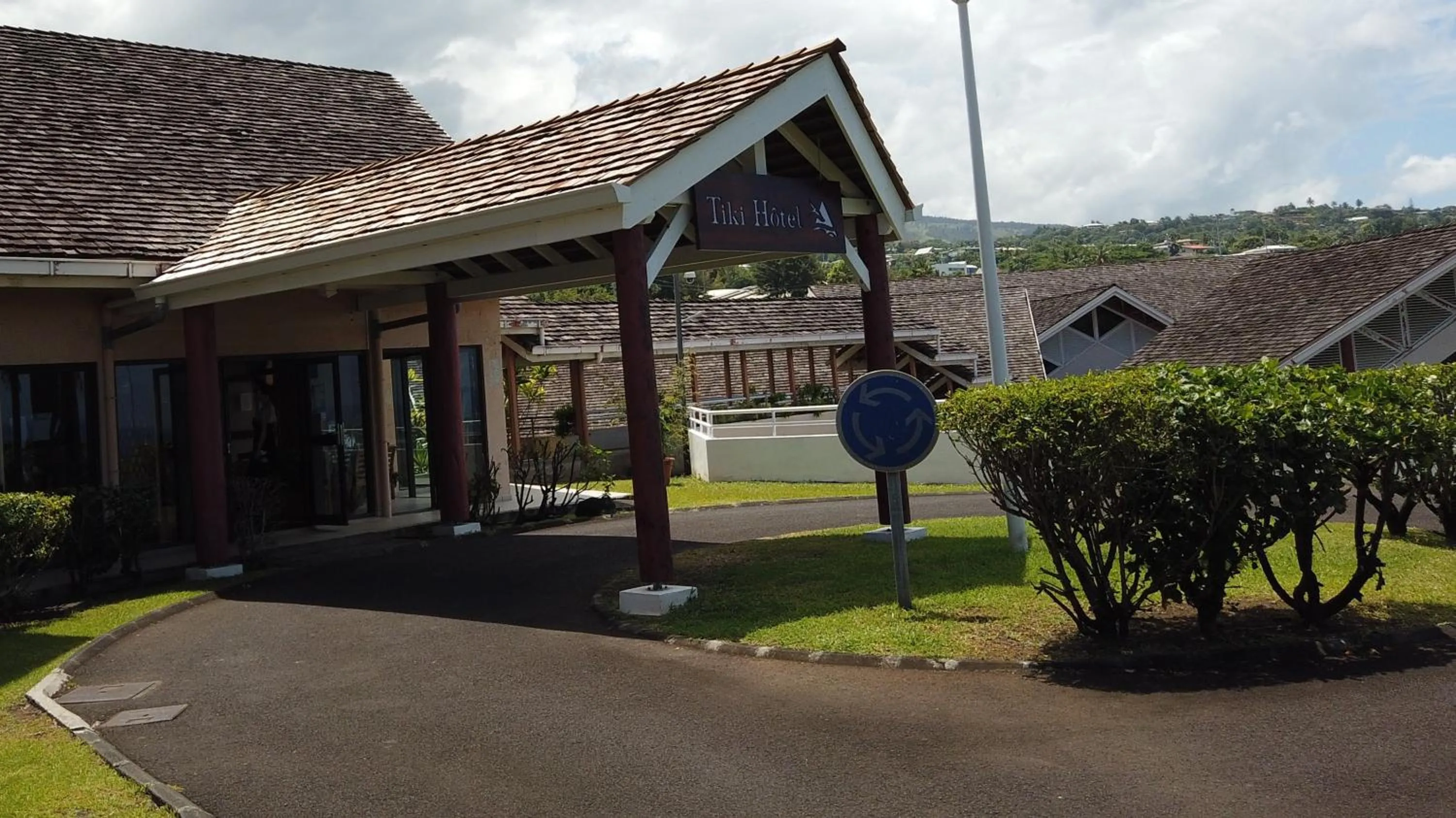 Property building in Tiki Hôtel - Hôtel d'application du Lycée de Tahiti