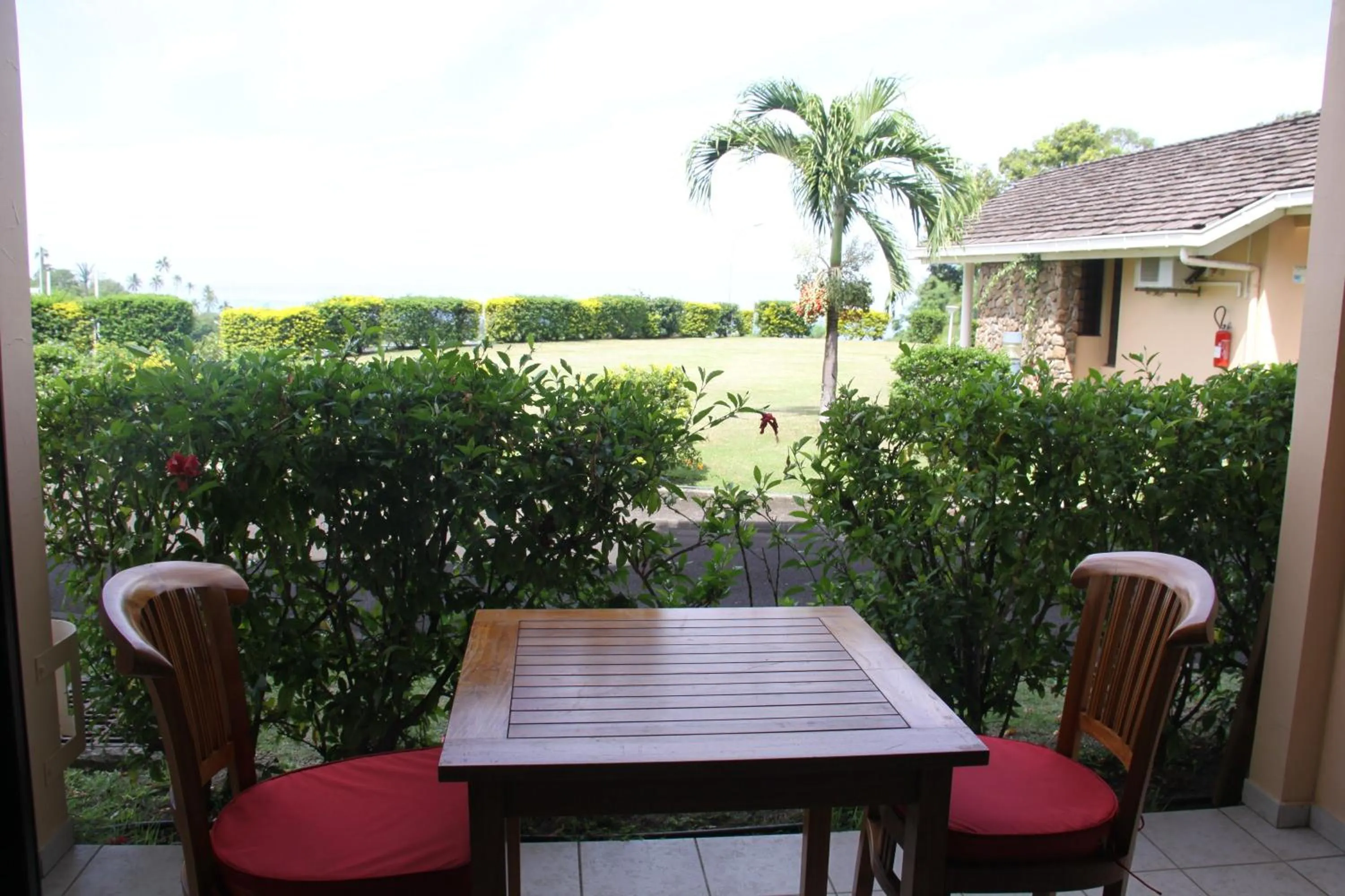 Balcony/Terrace in Tiki Hôtel - Hôtel d'application du Lycée de Tahiti