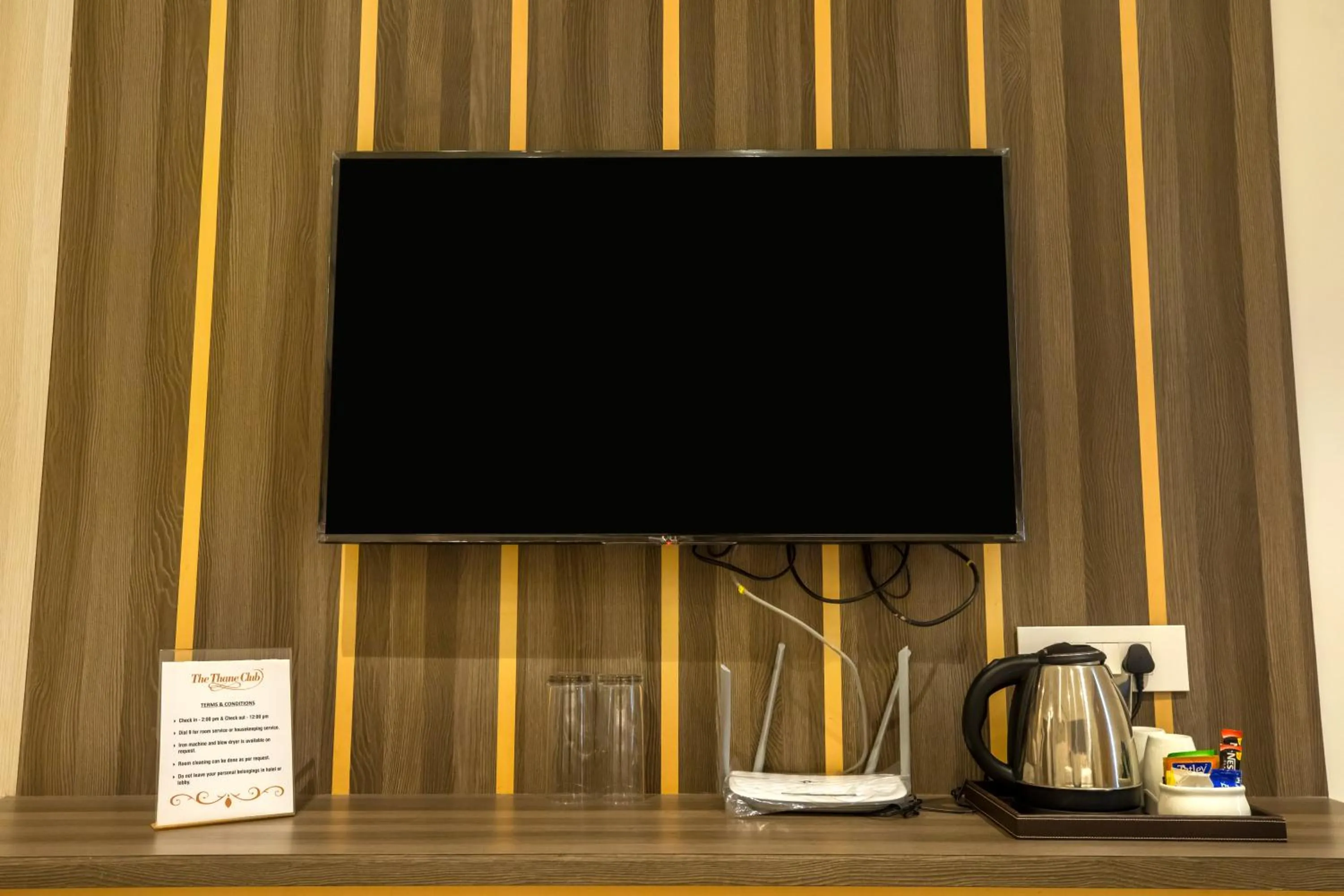 TV and multimedia in The Thane Club