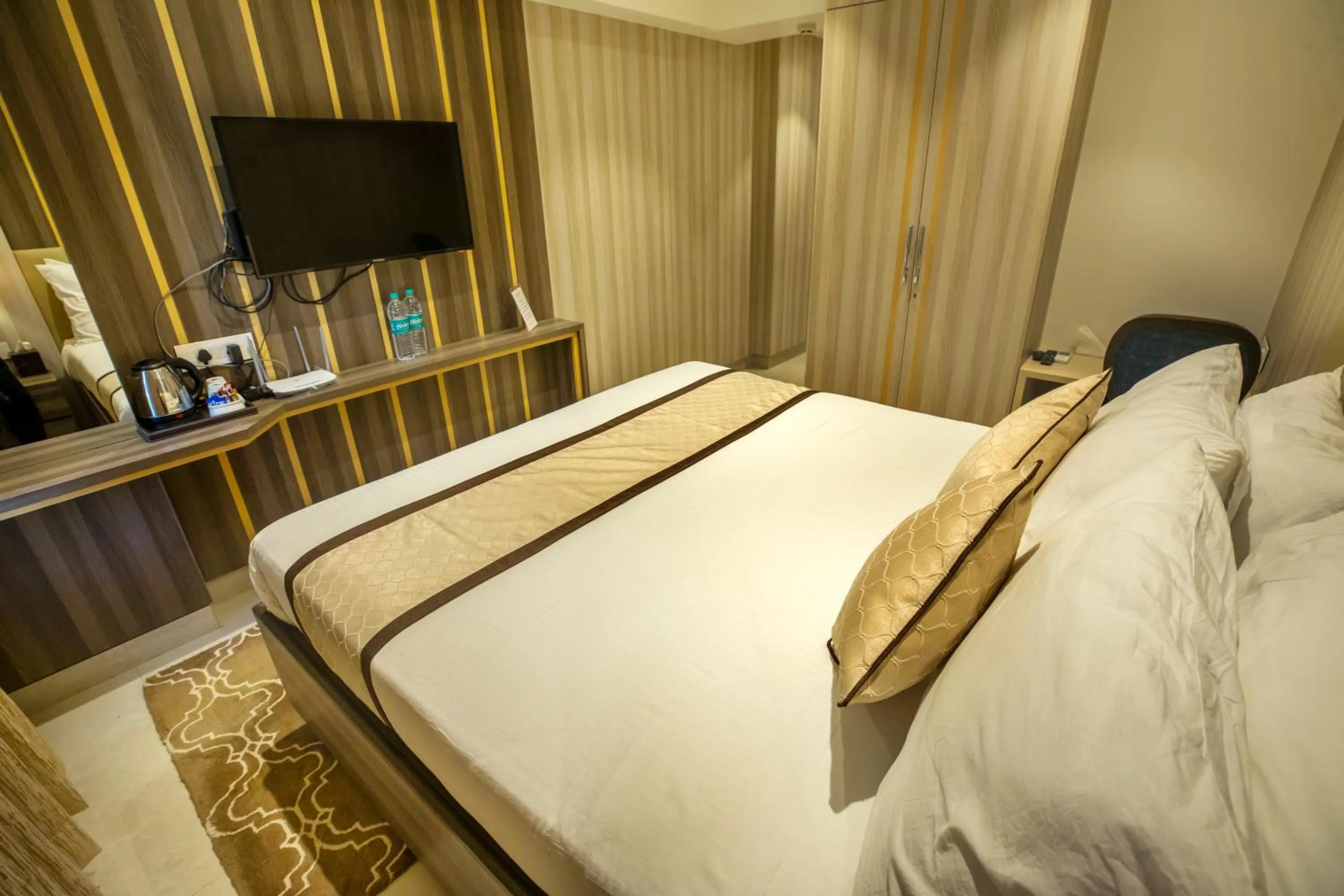 Bed in The Thane Club