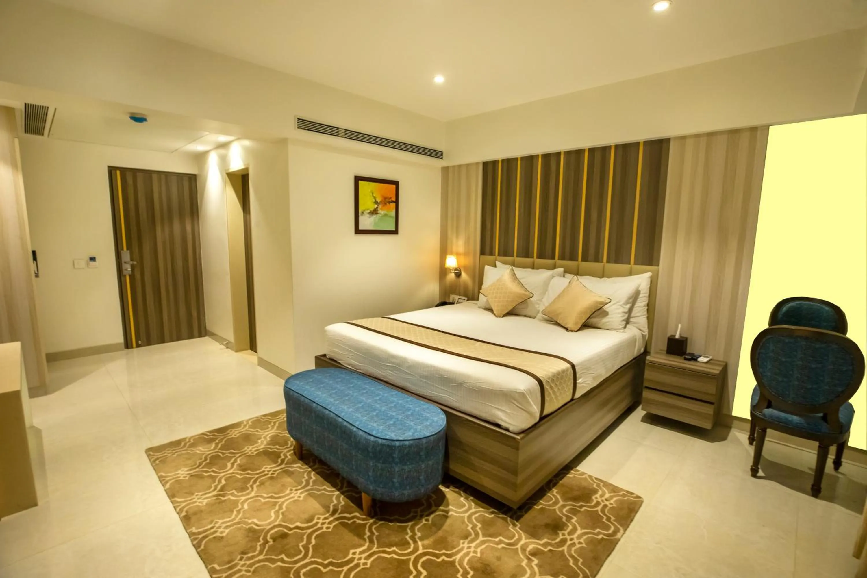 Bed in The Thane Club