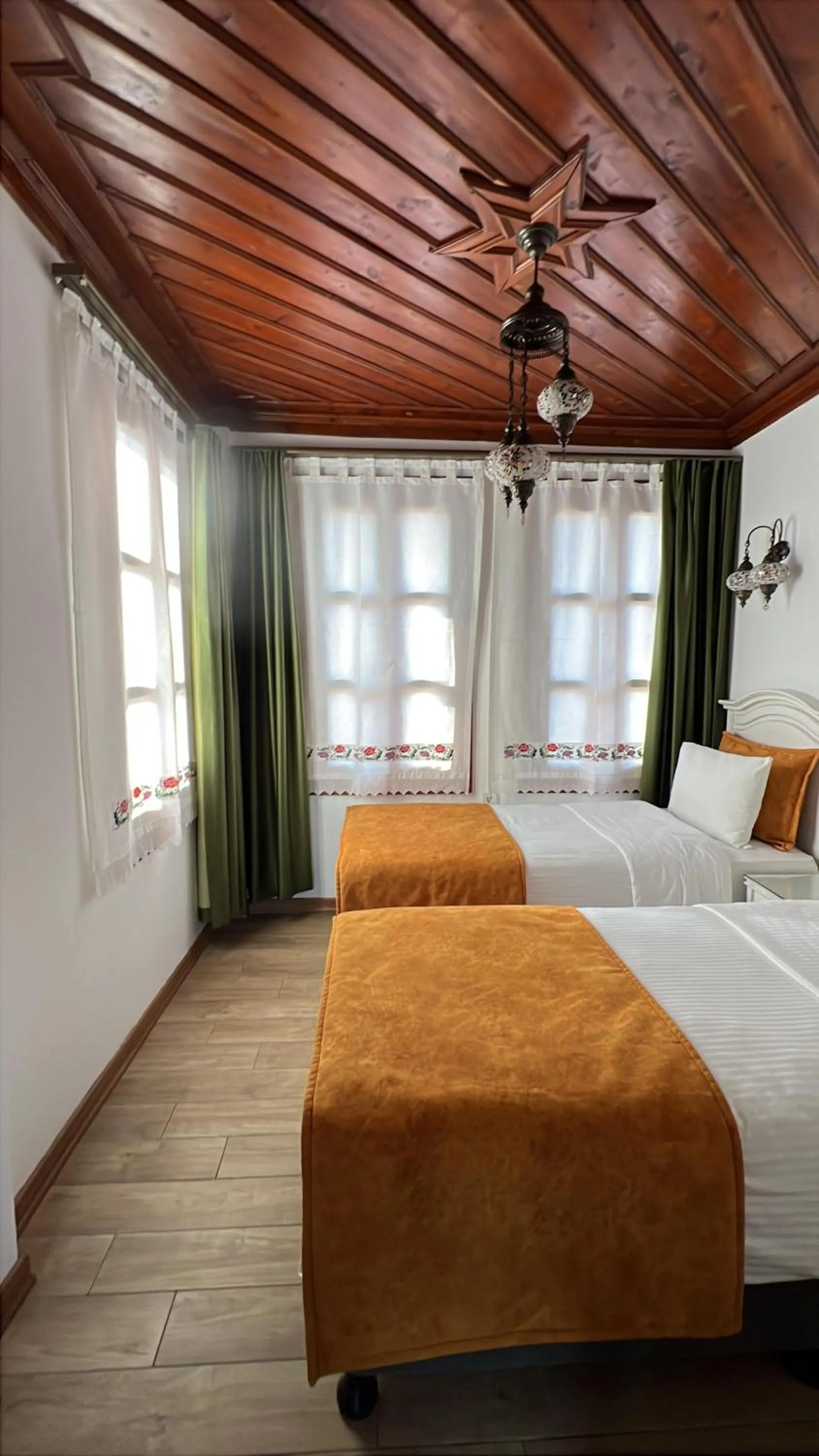 Bed in White Garden Hotel-Adult Only