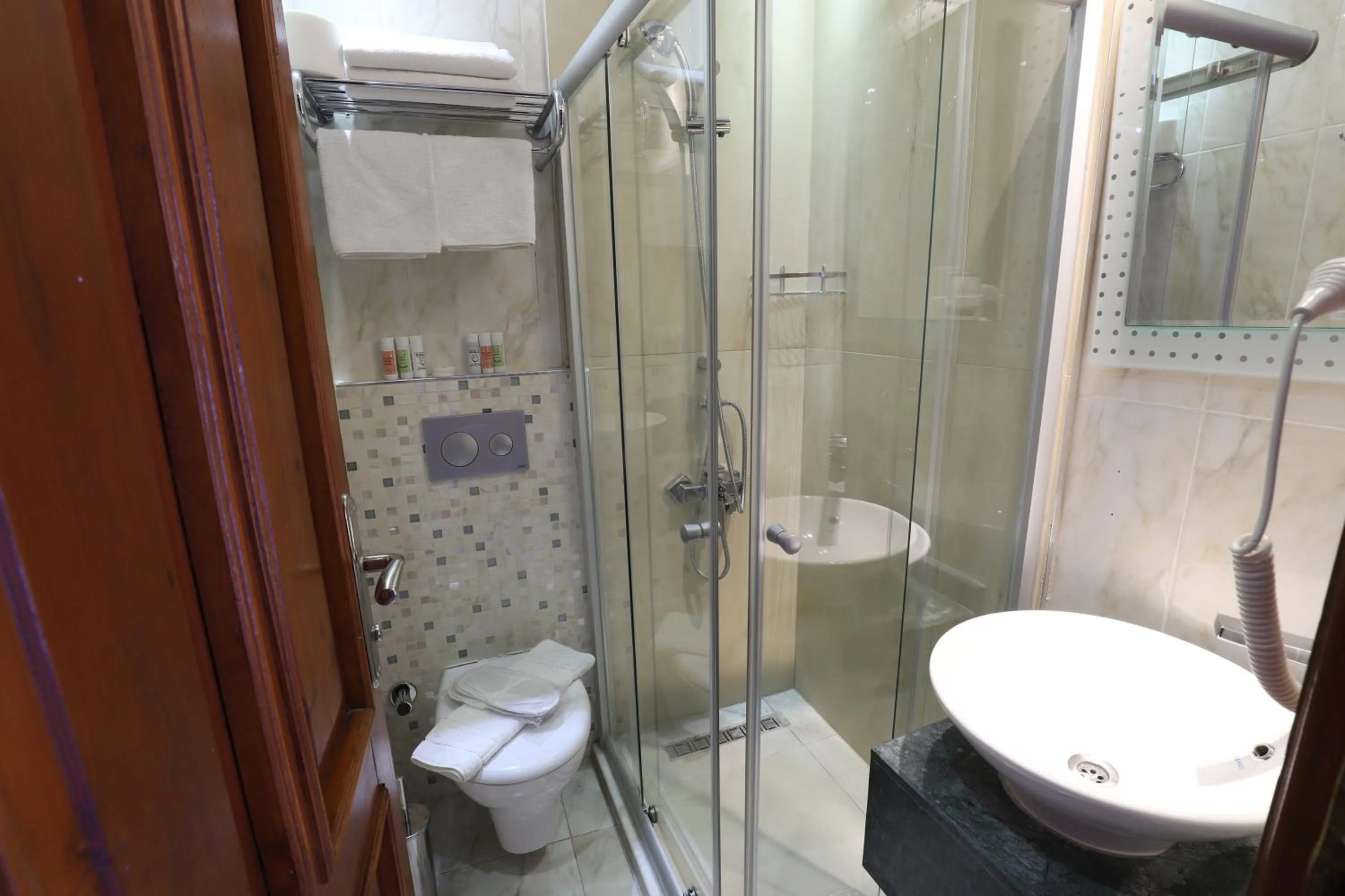 Bathroom in White Garden Hotel-Adult Only