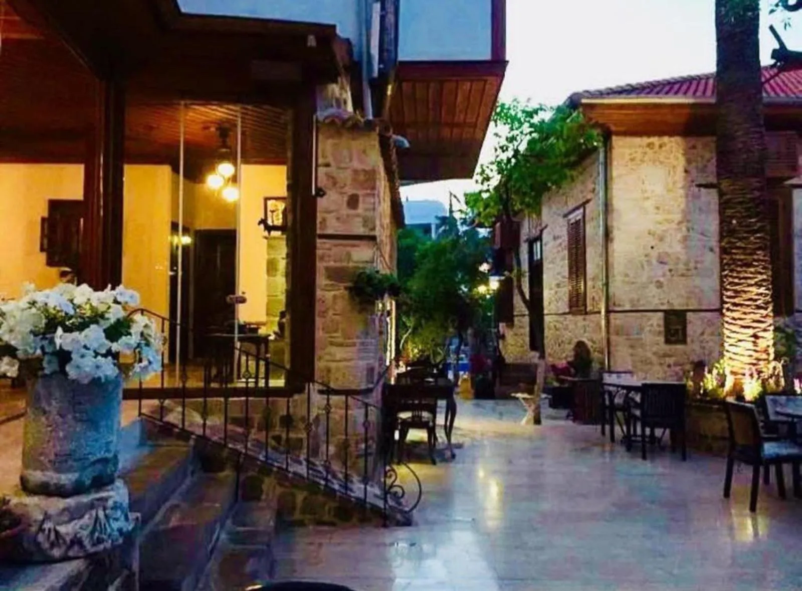 Patio in White Garden Hotel-Adult Only