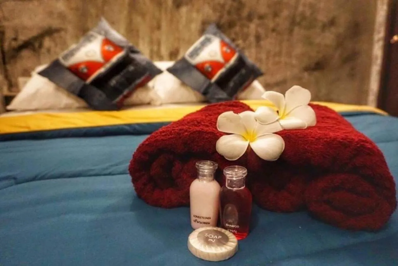 Bed in Baan Bua Talay