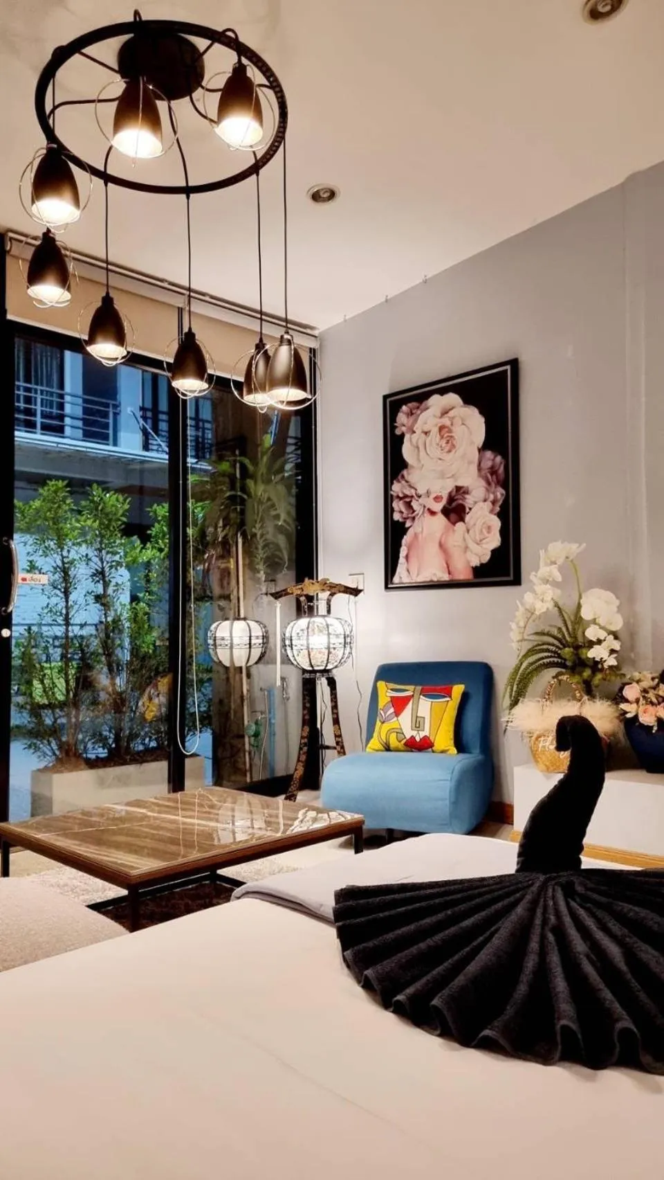 Living room in Baan Bua Talay