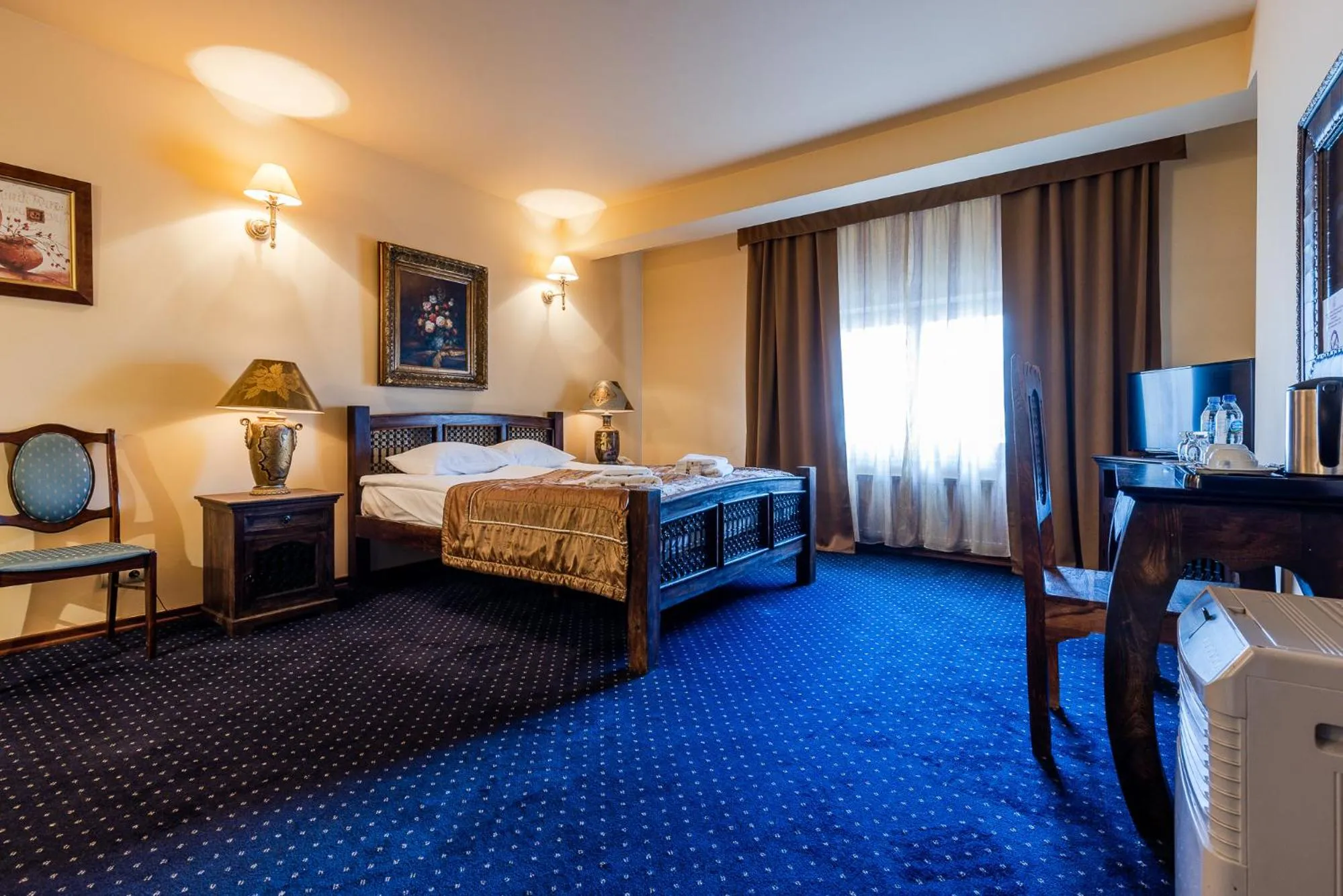 Bed in Hotel Marysin Dwór