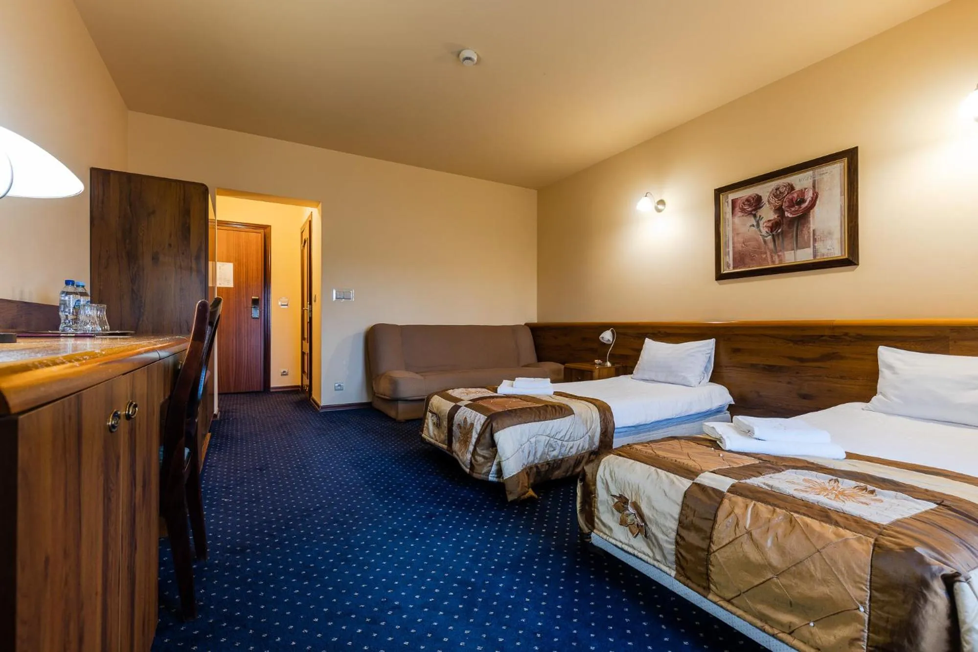 Bed in Hotel Marysin Dwór