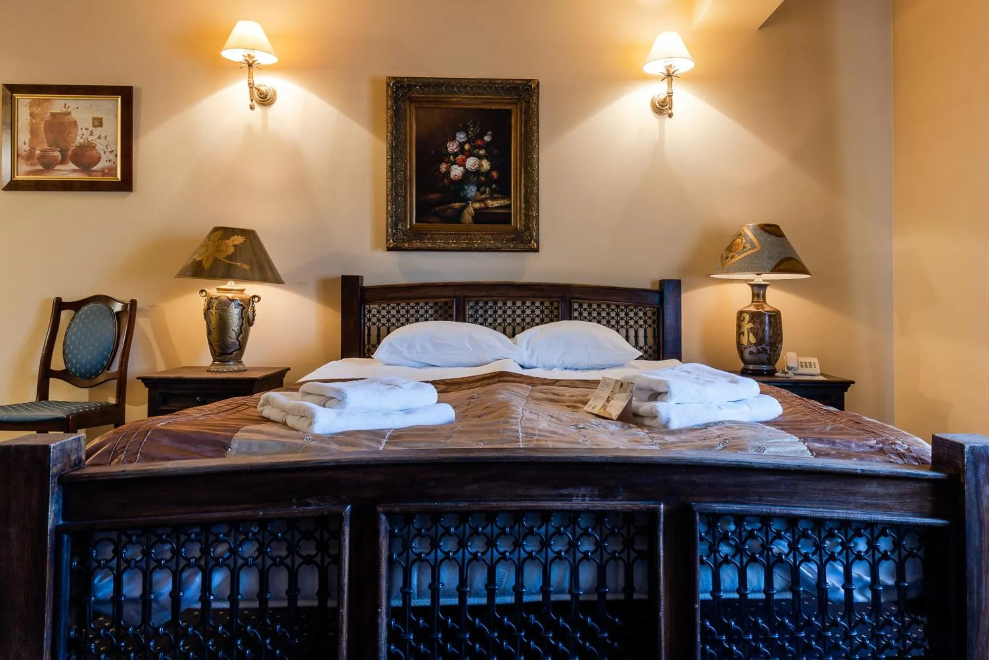 Bed in Hotel Marysin Dwór