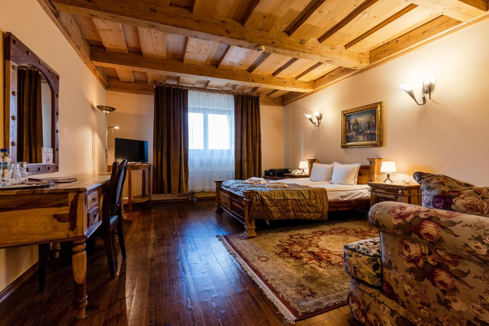 Bed in Hotel Marysin Dwór