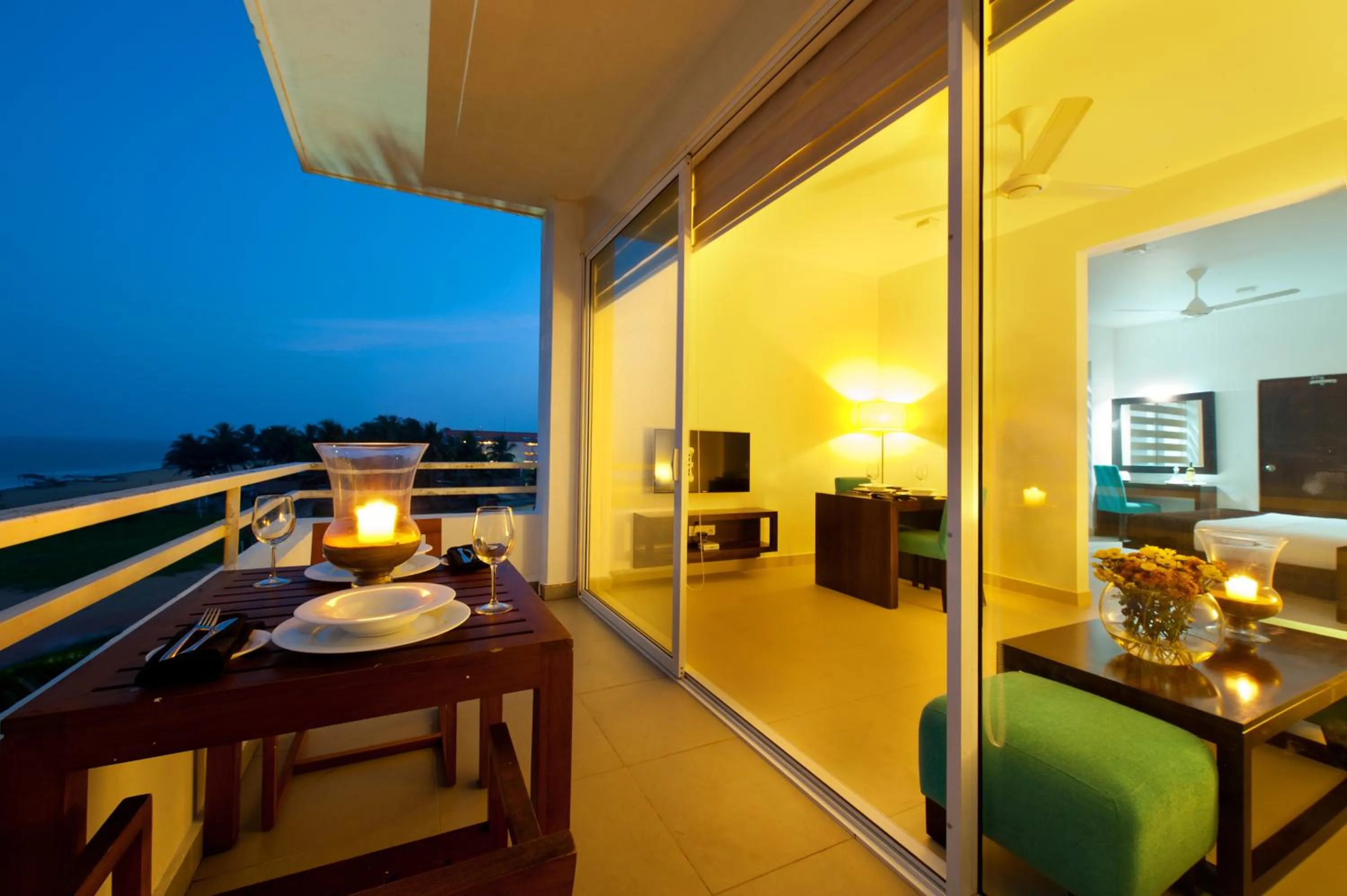 Balcony/Terrace in The Beach Apartments